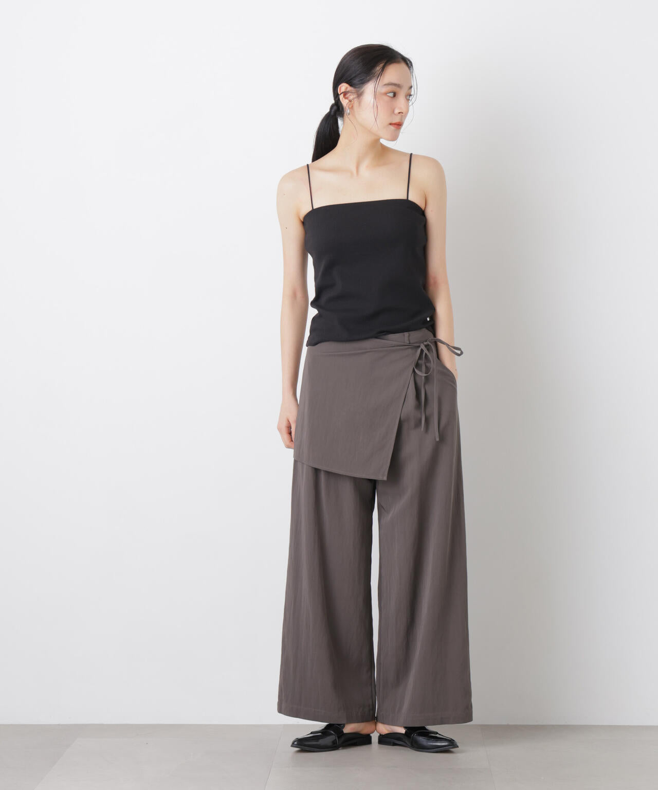 カップ付き2wayキャミベアトップ 6696124312