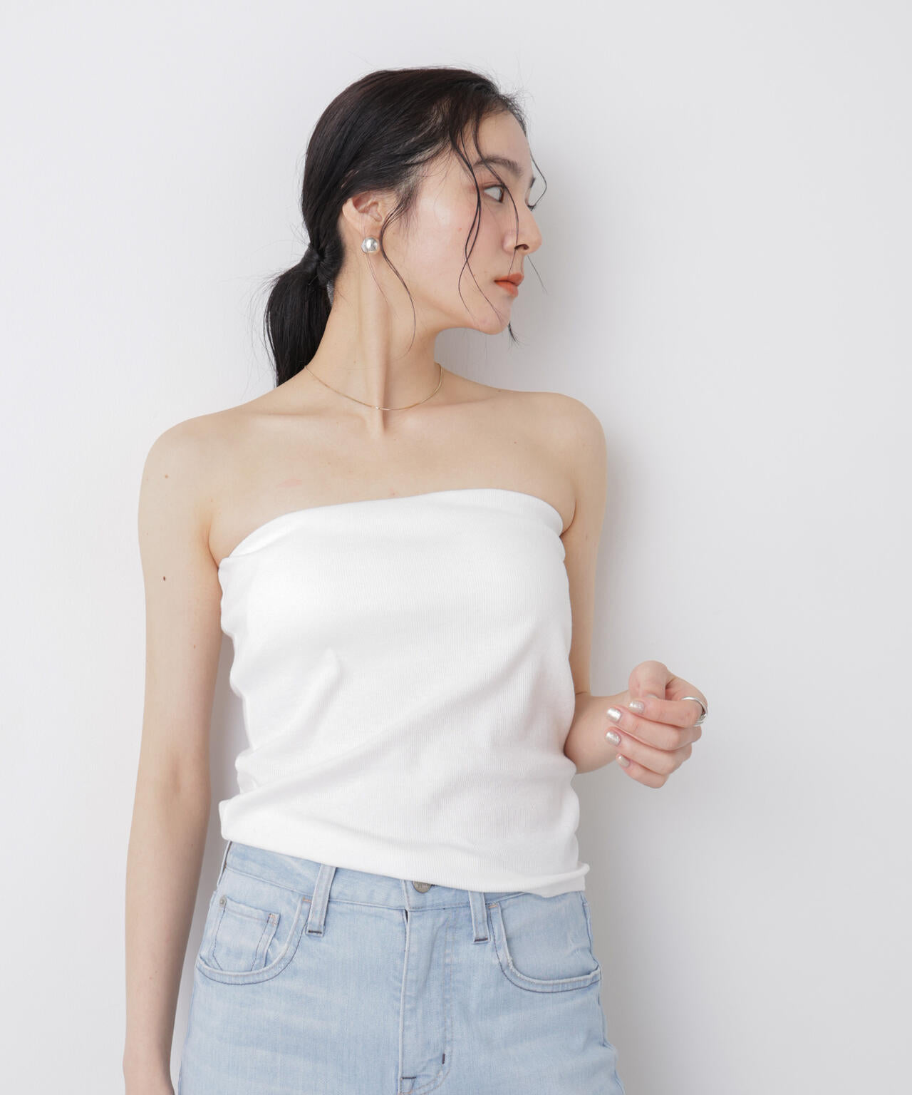 カップ付き2wayキャミベアトップ 6696124312