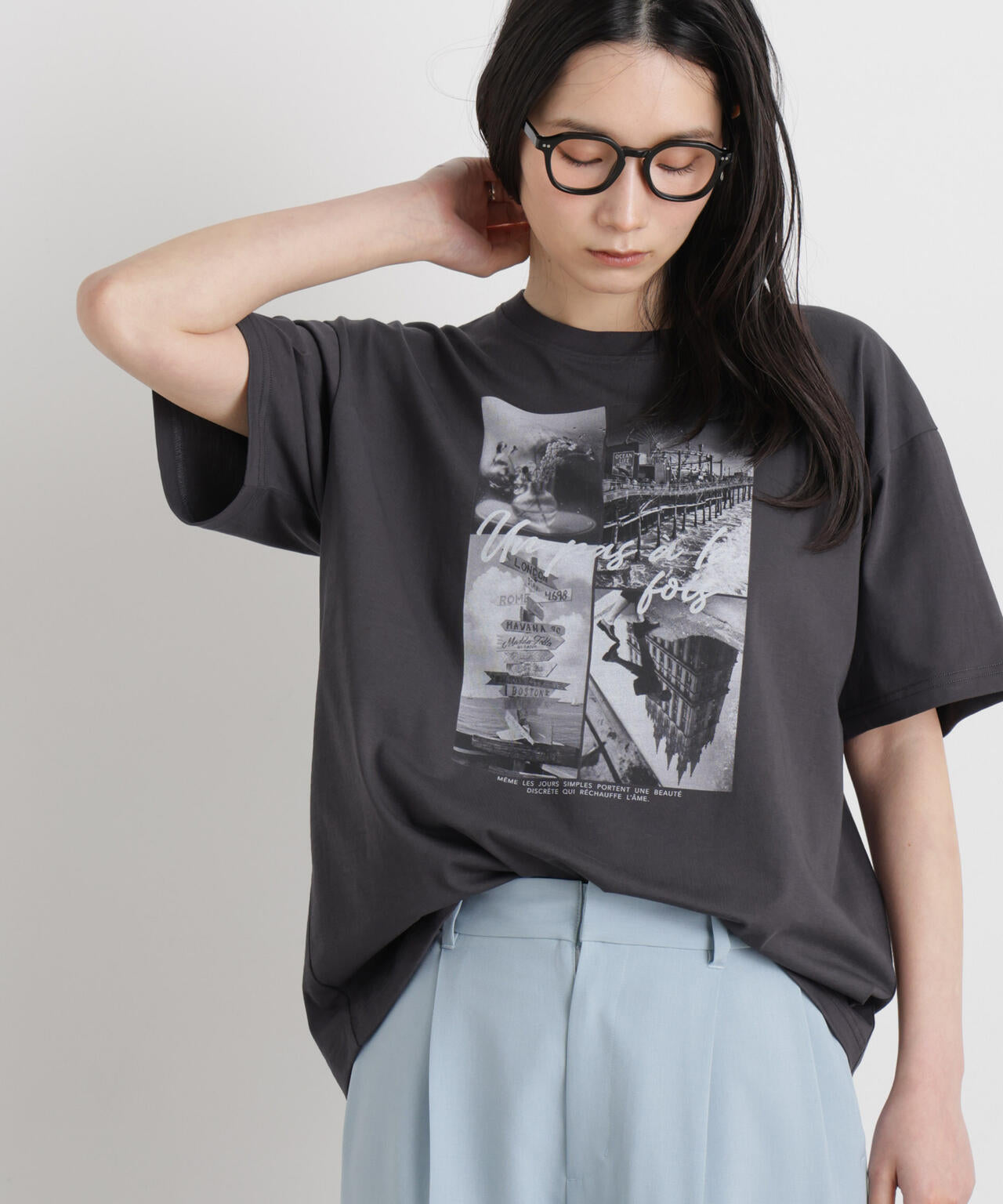 MIX ミックス　フォトプリント フォトプリント MINERALTEX(TM) フォトプリント Tシャツ