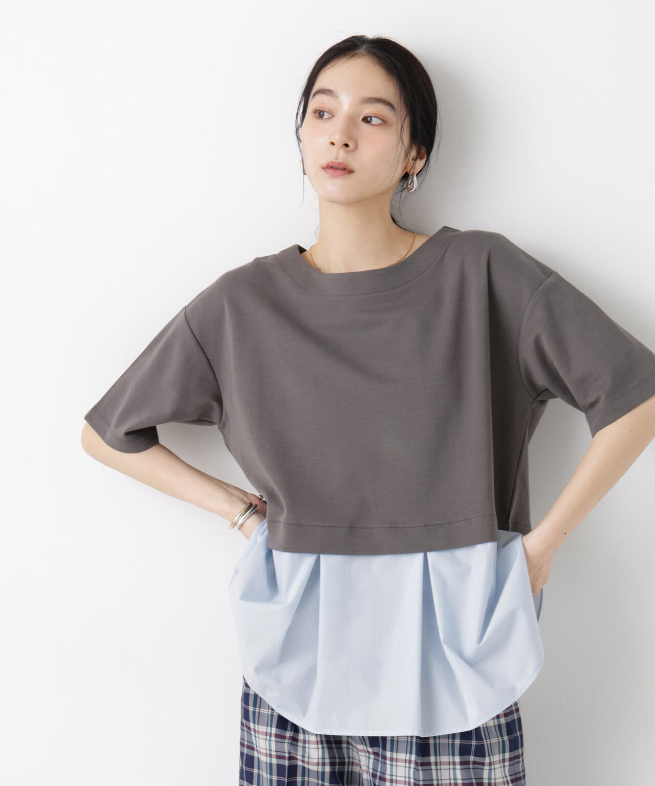 168cm　B:81 W:60 H:89 着用サイズ：F