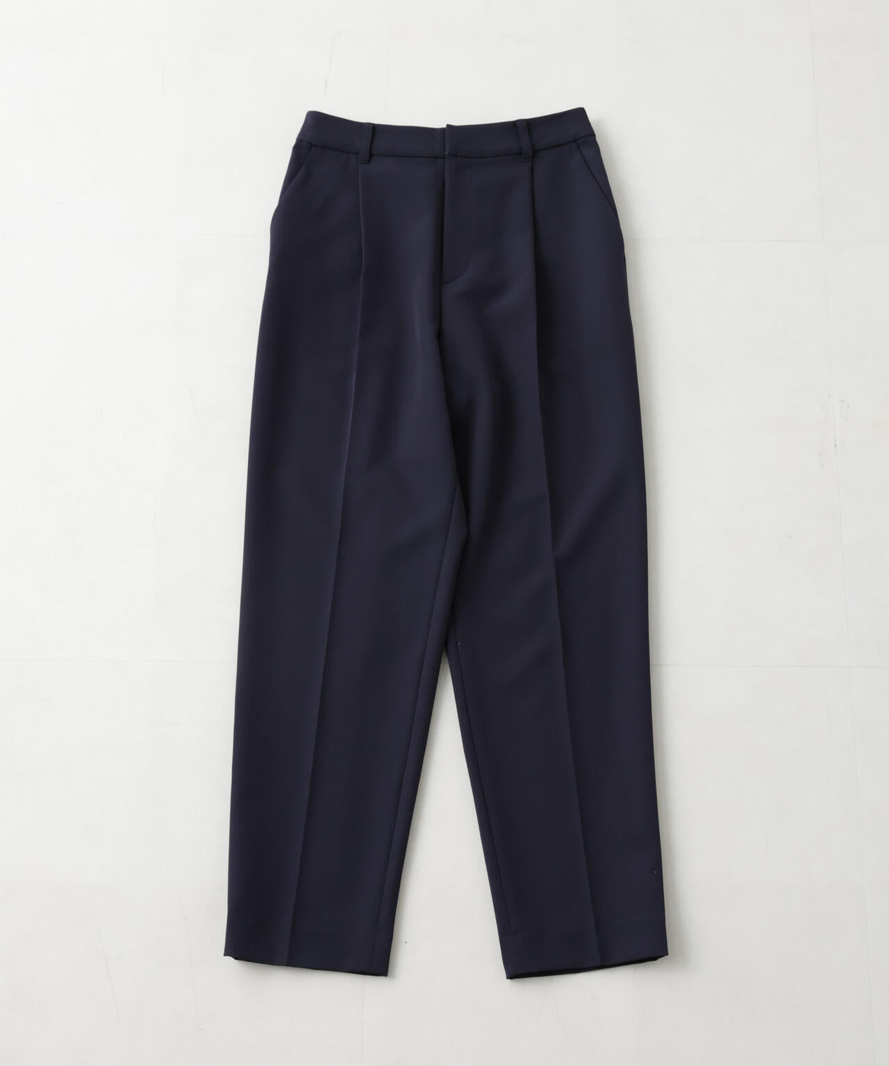 デイリーファンクション タック テーパード パンツ ( セットアップ 可)