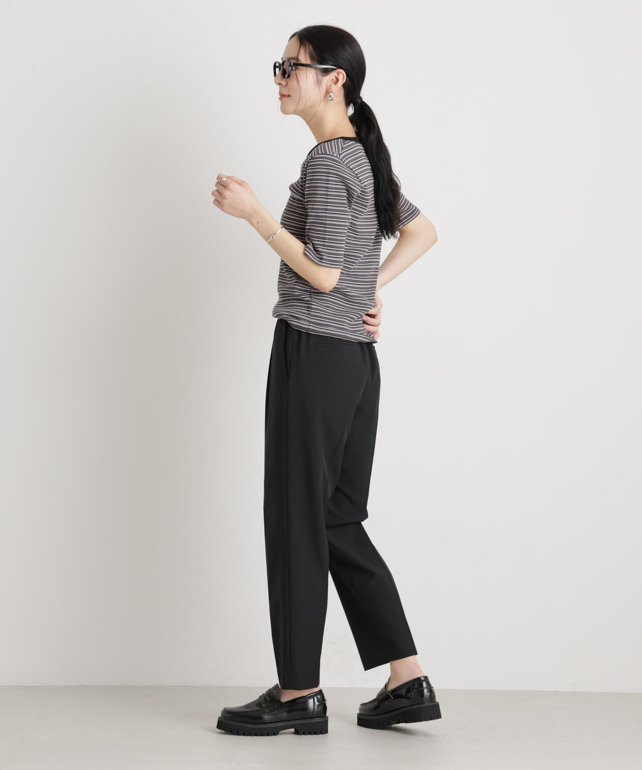 【GRACETEC】ライトファンクションイージーテーパードパンツ 6696127309