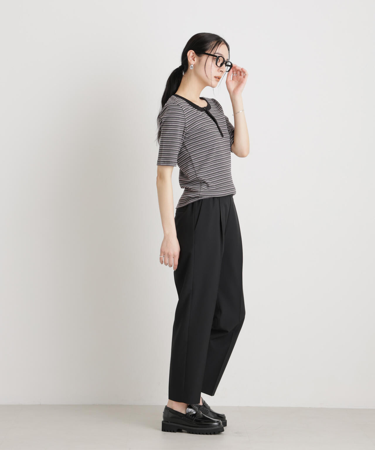 【GRACETEC】ライトファンクションイージーテーパードパンツ 6696127309