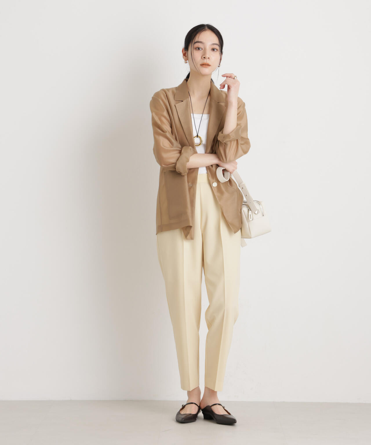 【GRACETEC】ライトファンクションイージーテーパードパンツ 6696127309