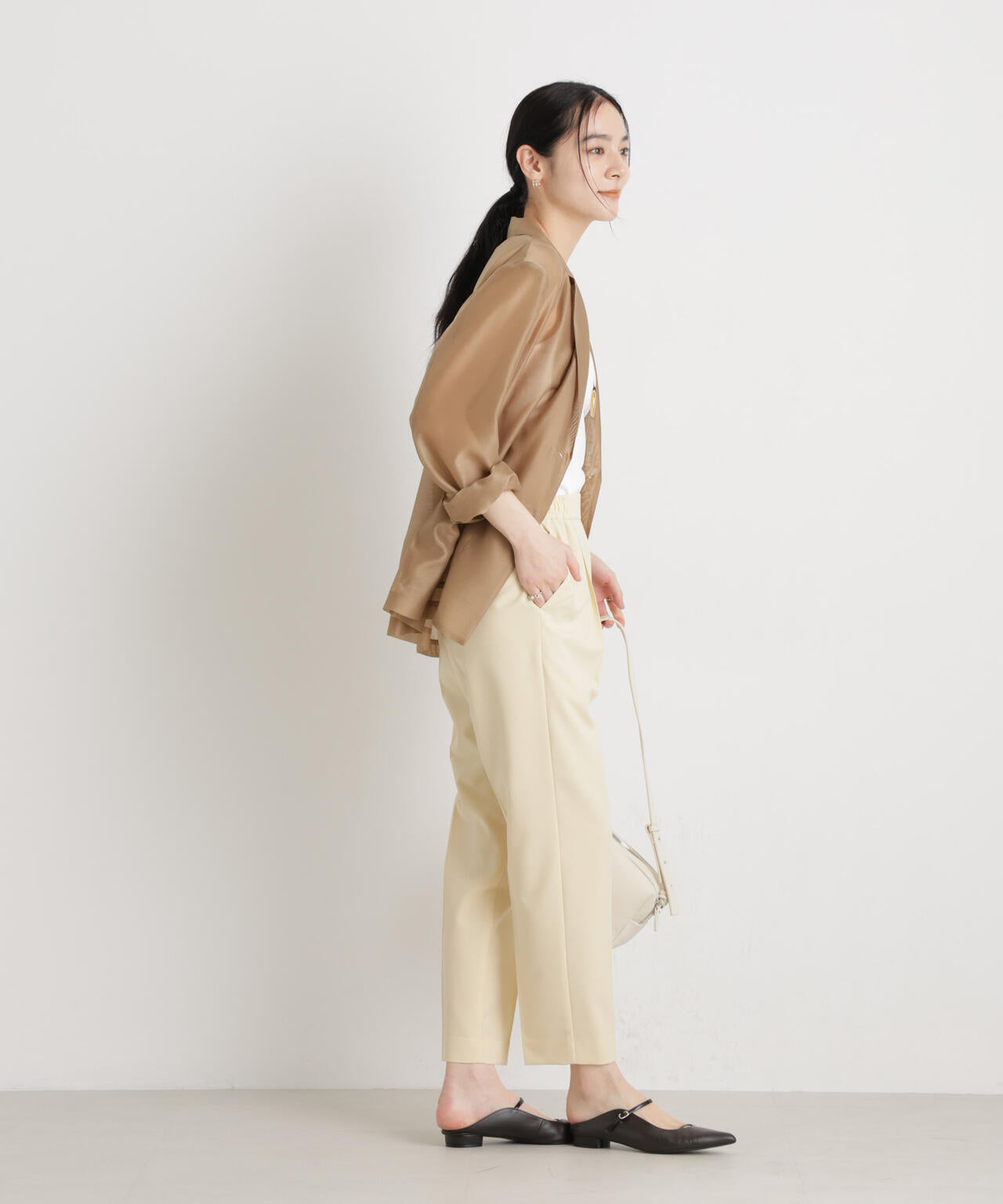 【GRACETEC】ライトファンクションイージーテーパードパンツ 6696127309