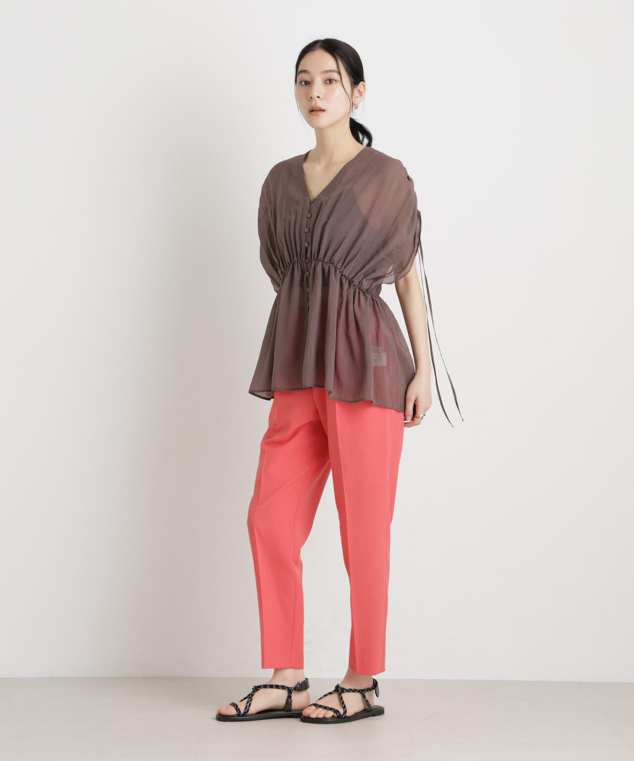 【GRACETEC】ライトファンクションイージーテーパードパンツ 6696127309