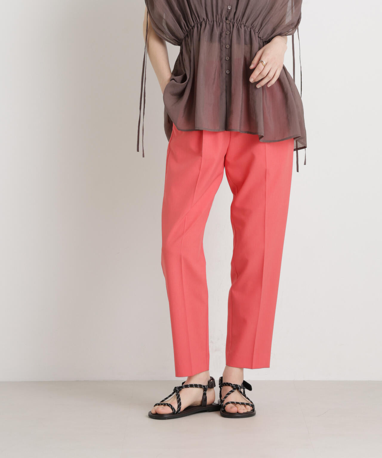 【GRACETEC】ライトファンクションイージーテーパードパンツ 6696127309