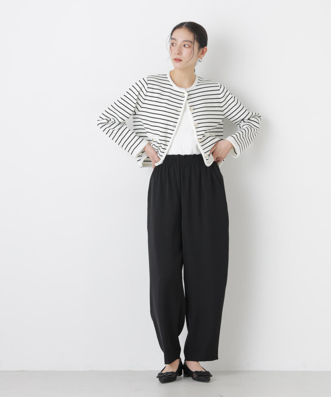 ダブルクロスイージーコクーンパンツ 6696127310