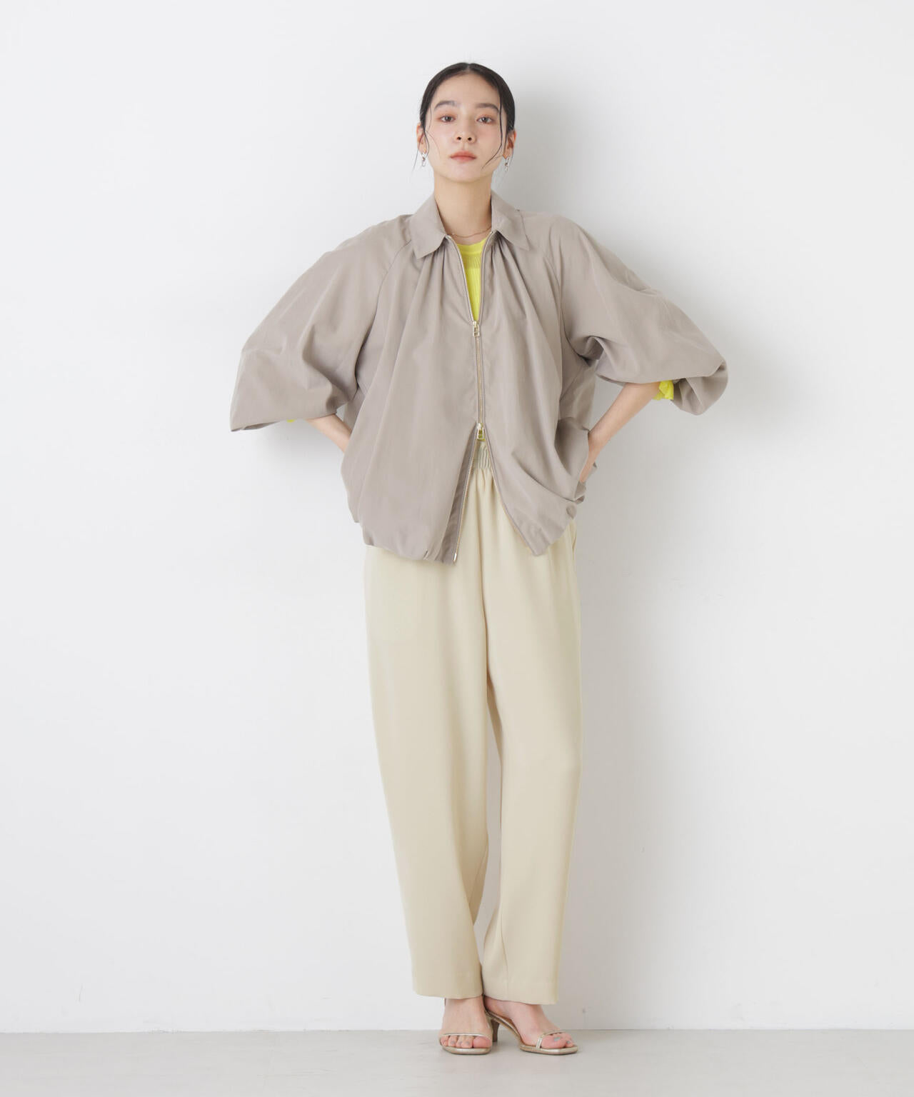 ダブルクロス イージー コクーン パンツ