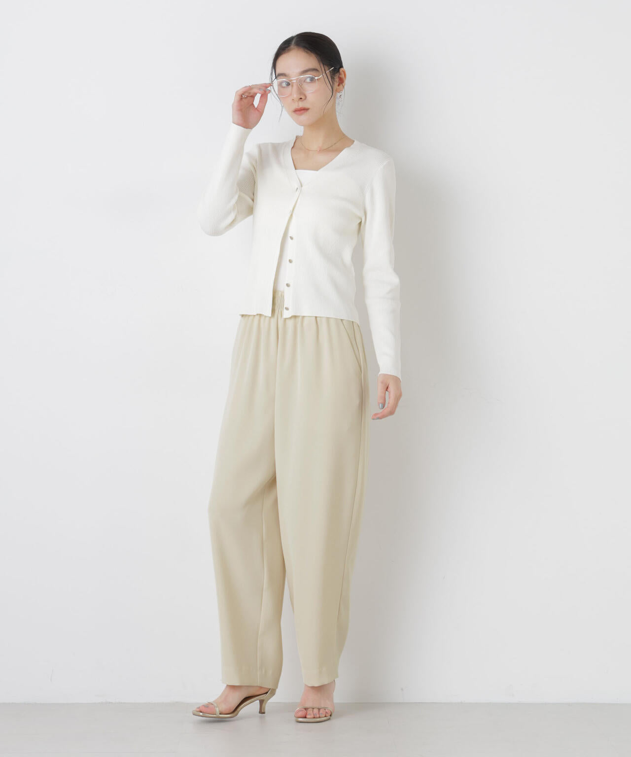 ダブルクロスイージーコクーンパンツ 6696127310