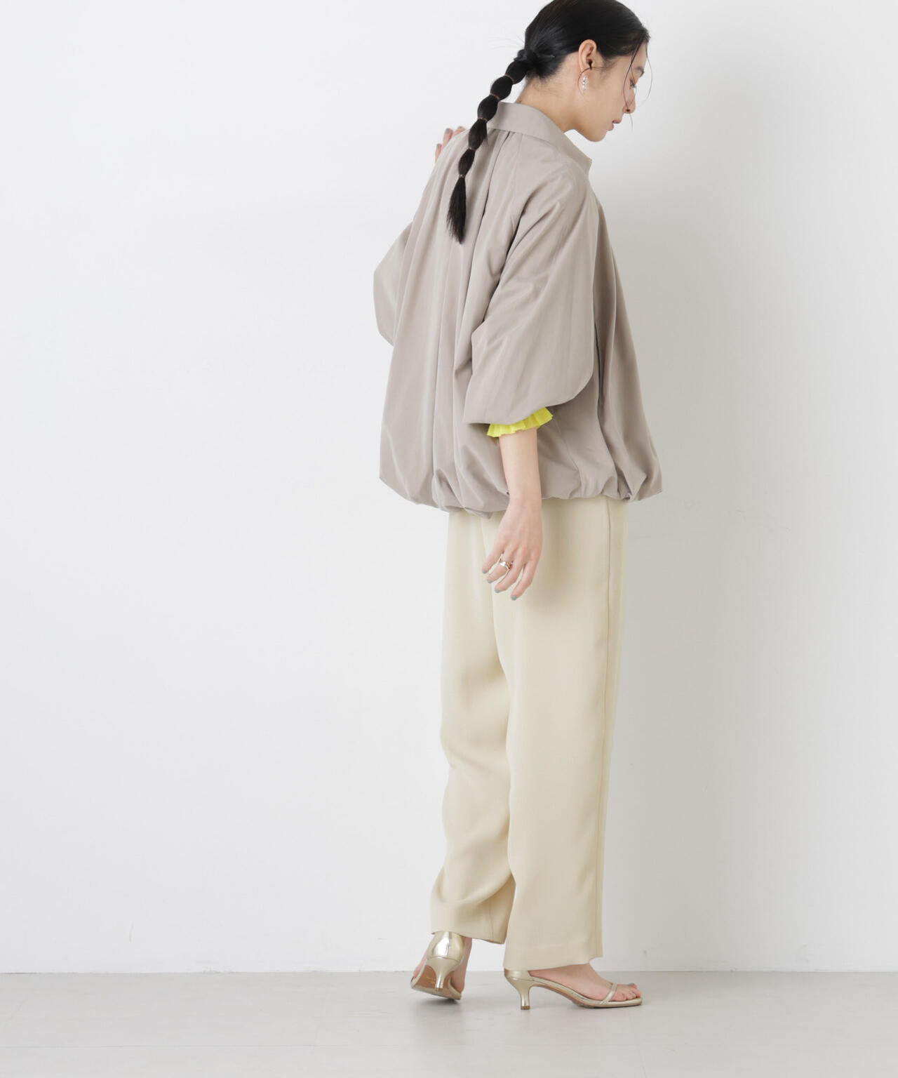 ダブルクロスイージーコクーンパンツ 6696127310