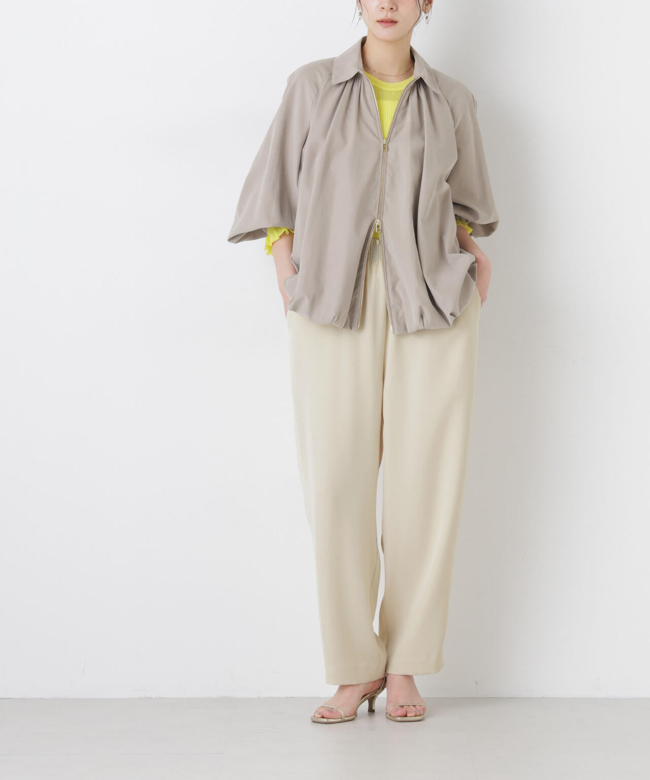 ダブルクロスイージーコクーンパンツ 6696127310