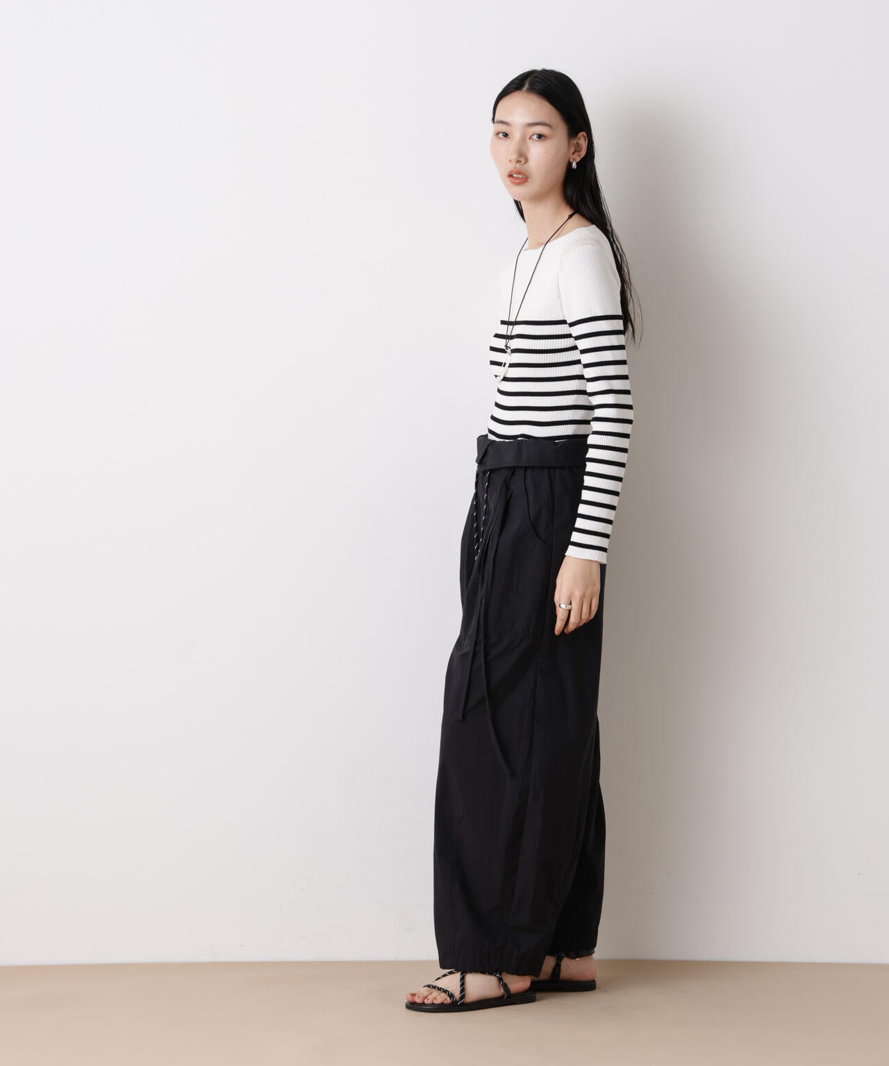 「STEVELOUR」コットンナイロンバルーンパンツ(セットアップ可) 6696127313