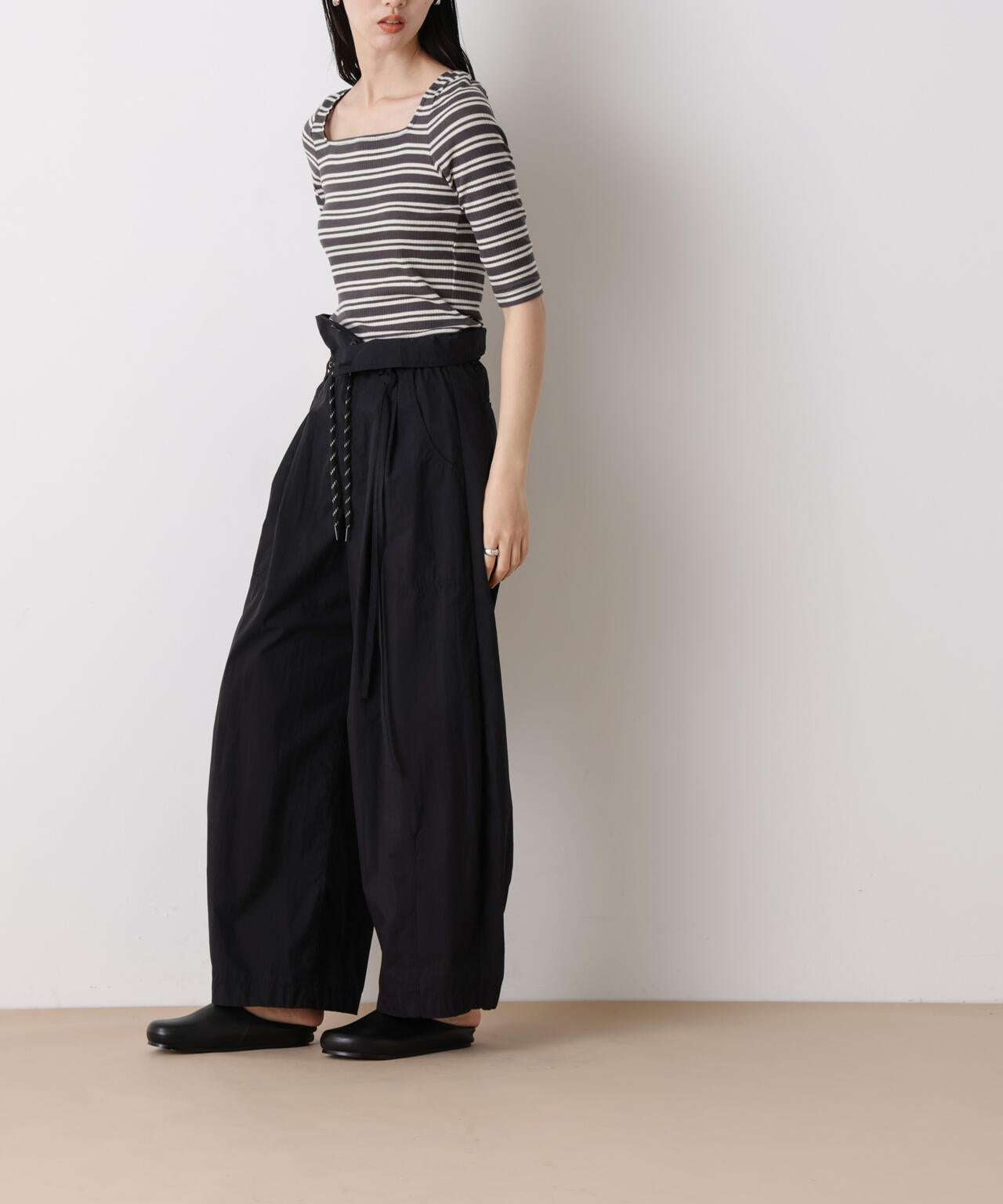 「STEVELOUR」コットンナイロンバルーンパンツ(セットアップ可) 6696127313