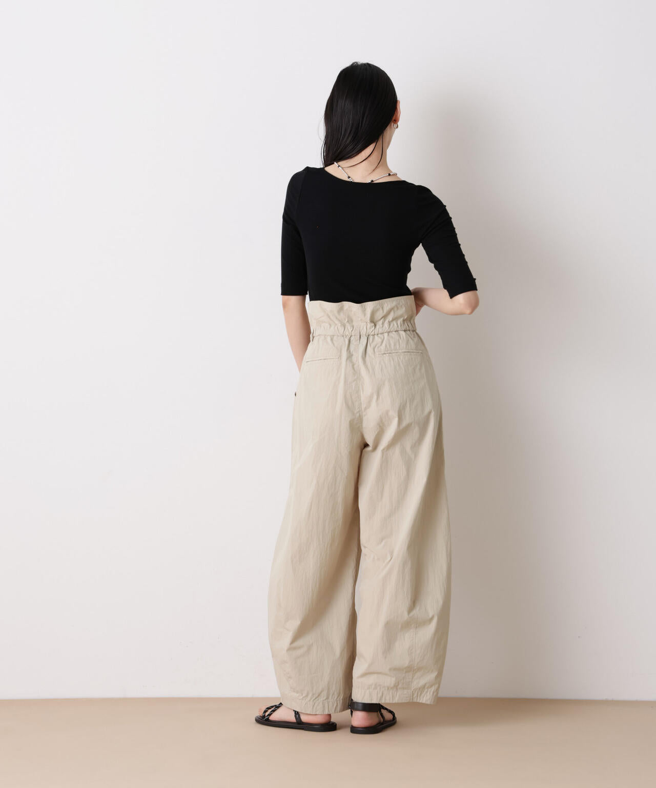 STEVELOUR」コットンナイロン バルーン パンツ ( セットアップ 可)