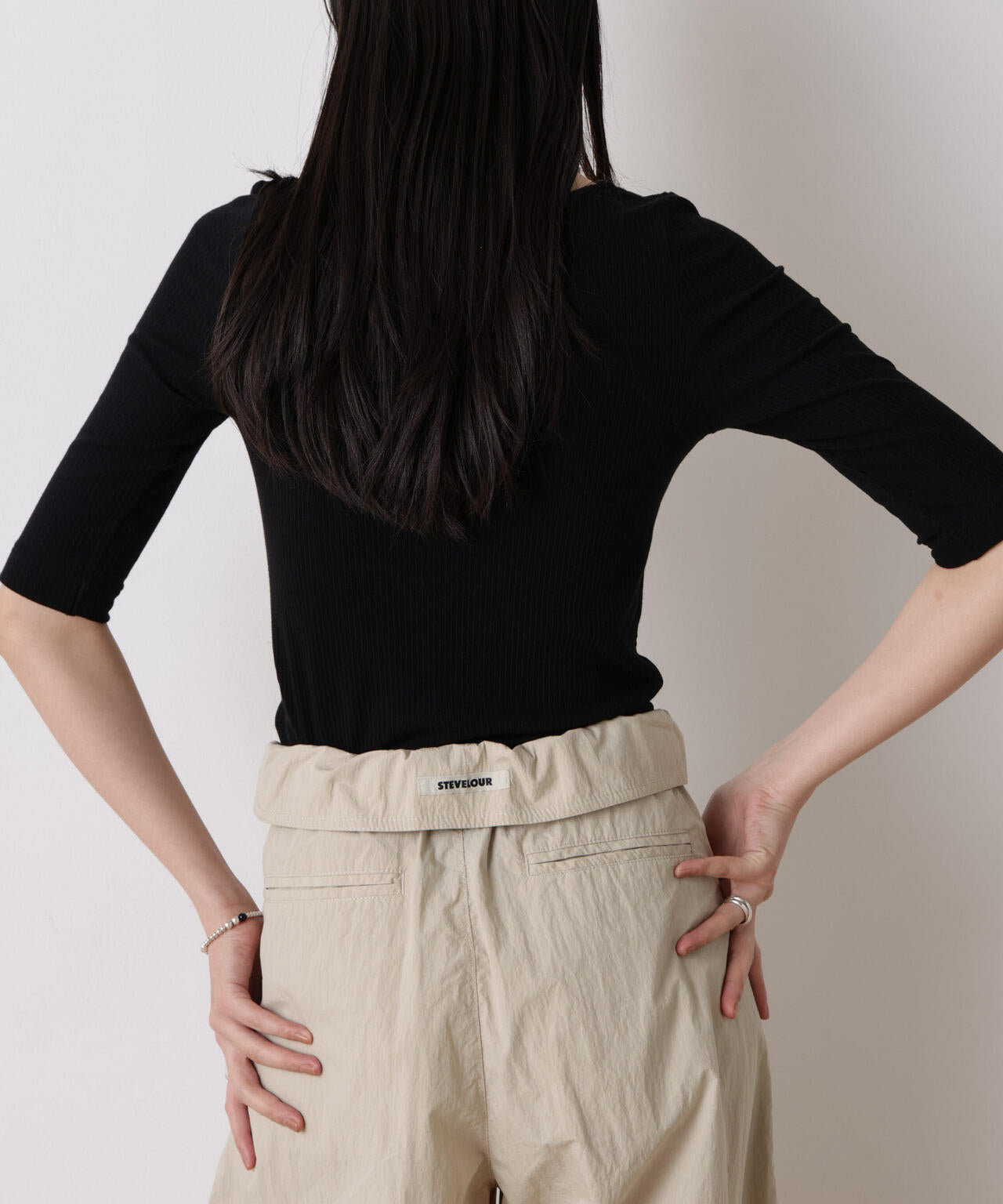 「STEVELOUR」コットンナイロンバルーンパンツ(セットアップ可) 6696127313