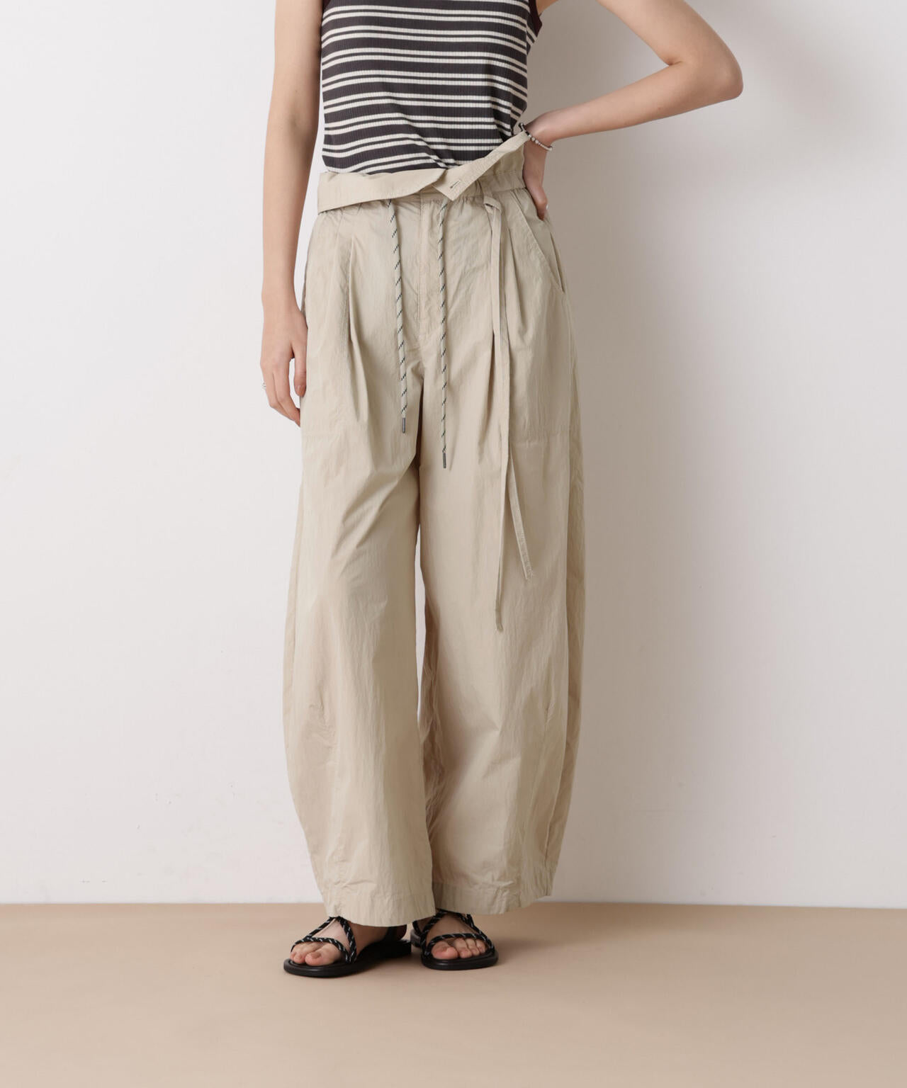 「STEVELOUR」コットンナイロンバルーンパンツ(セットアップ可) 6696127313