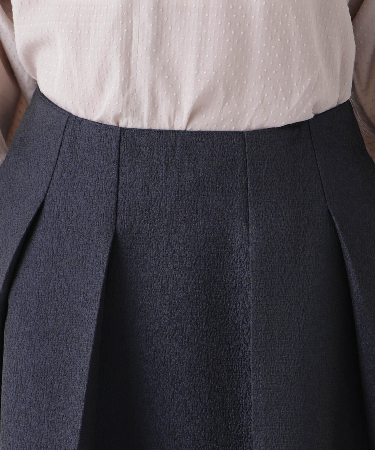 ジャガードボリュームタックスカート(セットアップ可) 6696130303