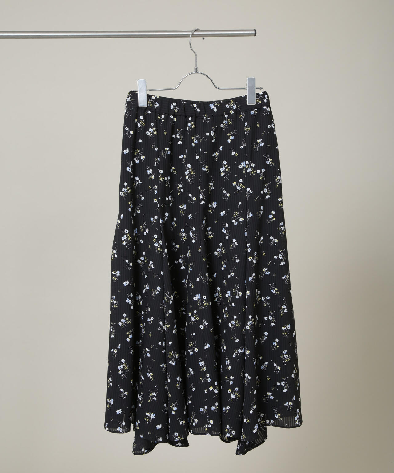 フラワープリントイレヘムタックフレアスカート(セットアップ可) 6696130305