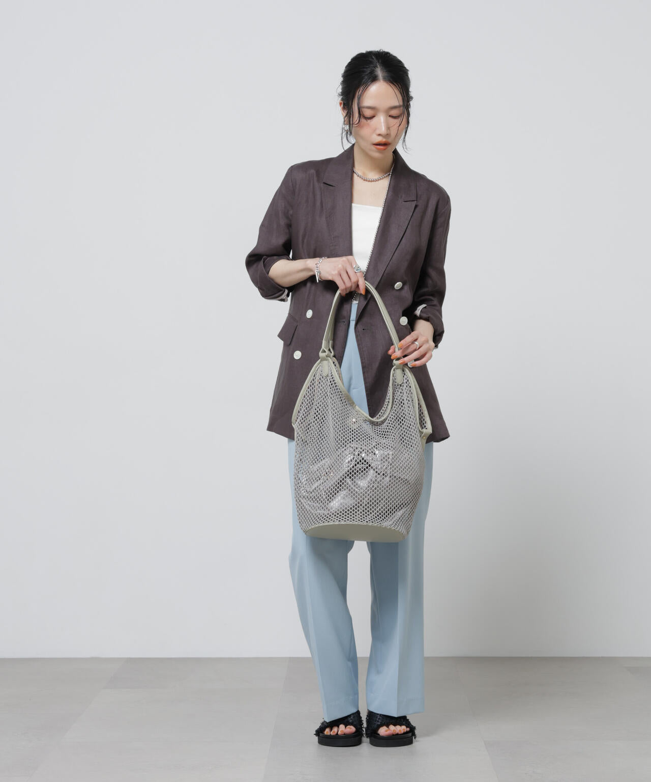 メッシュトートバッグ 6696132300