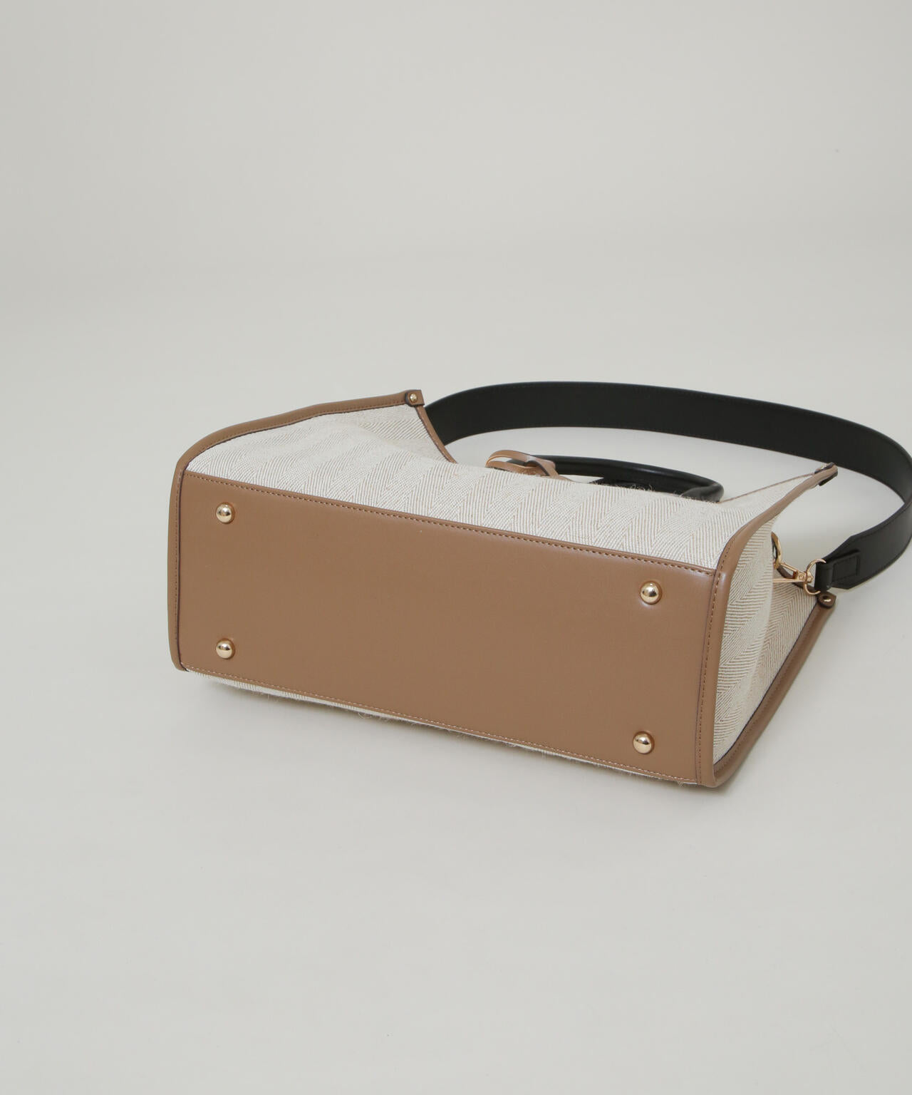 バイカラーキャンバスバッグ 6696132304