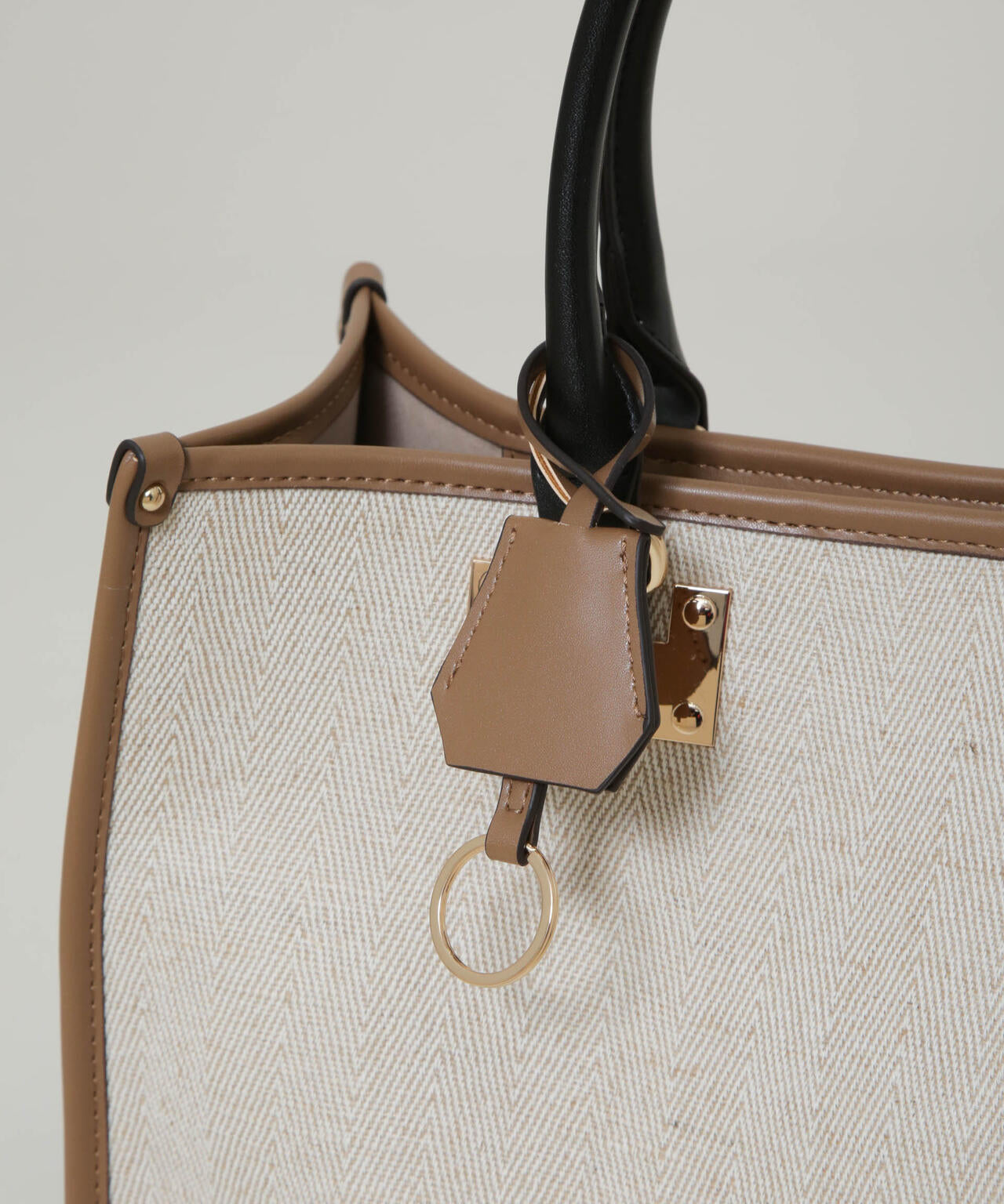 バイカラーキャンバスバッグ 6696132304