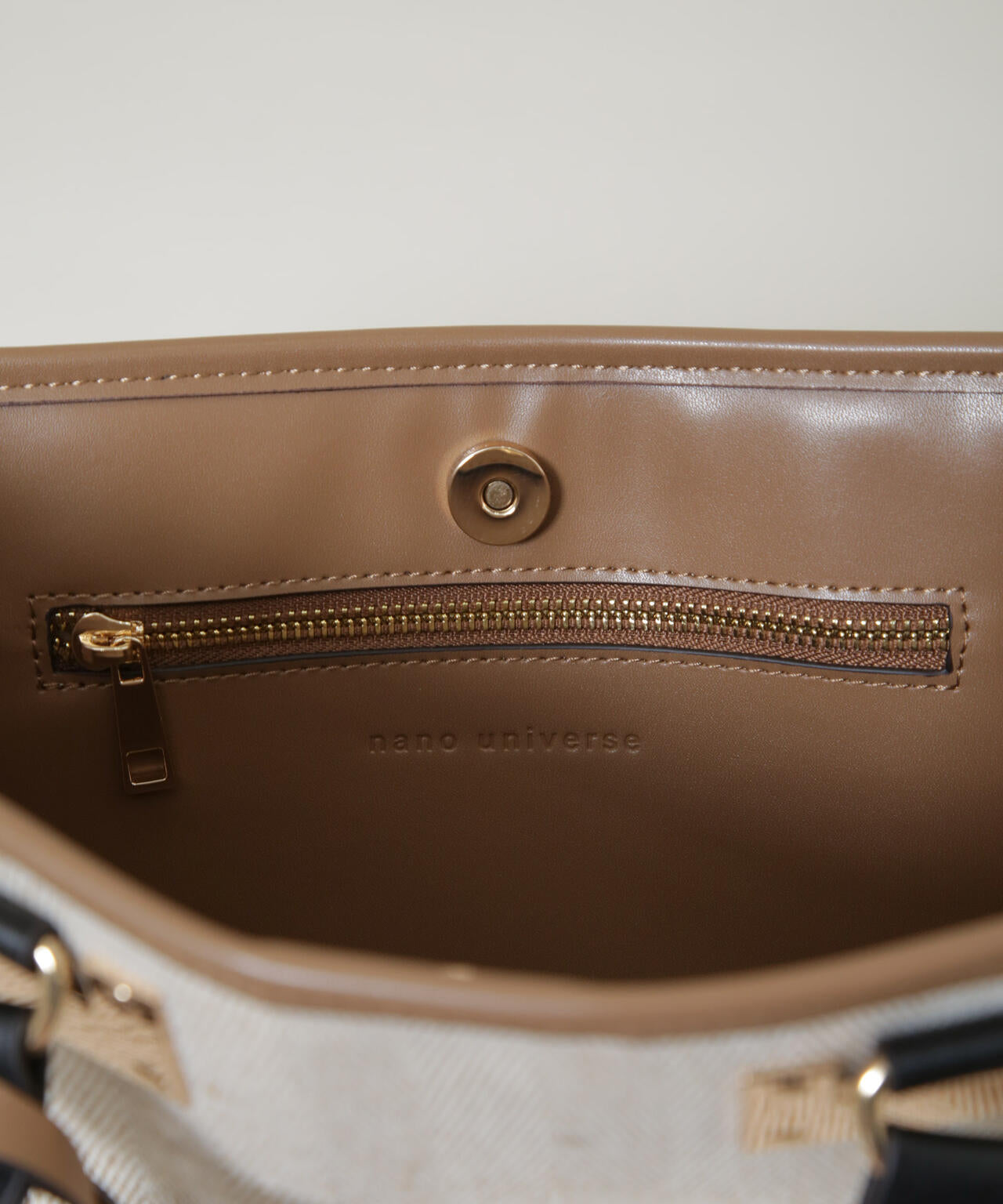 バイカラーキャンバスバッグ 6696132304