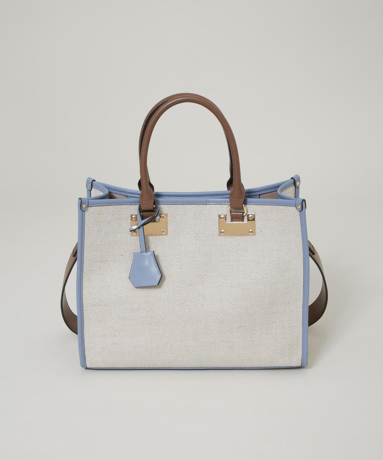 バイカラーキャンバスバッグ 6696132304