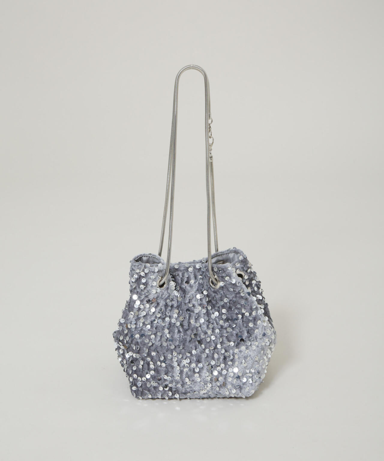 スパンコール巾着バッグ 6696132307