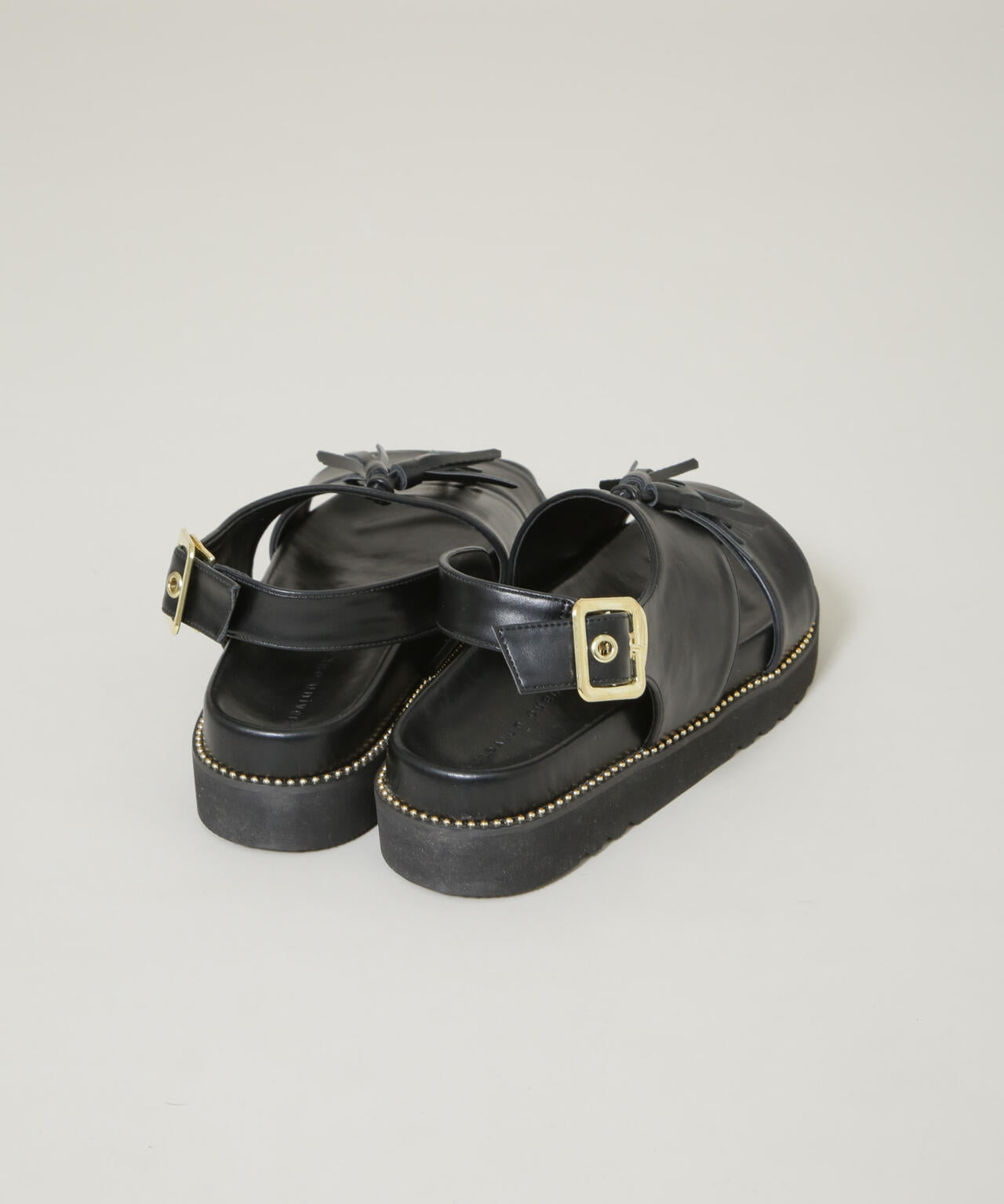 プラットフォームタッセルサンダル 6696133303