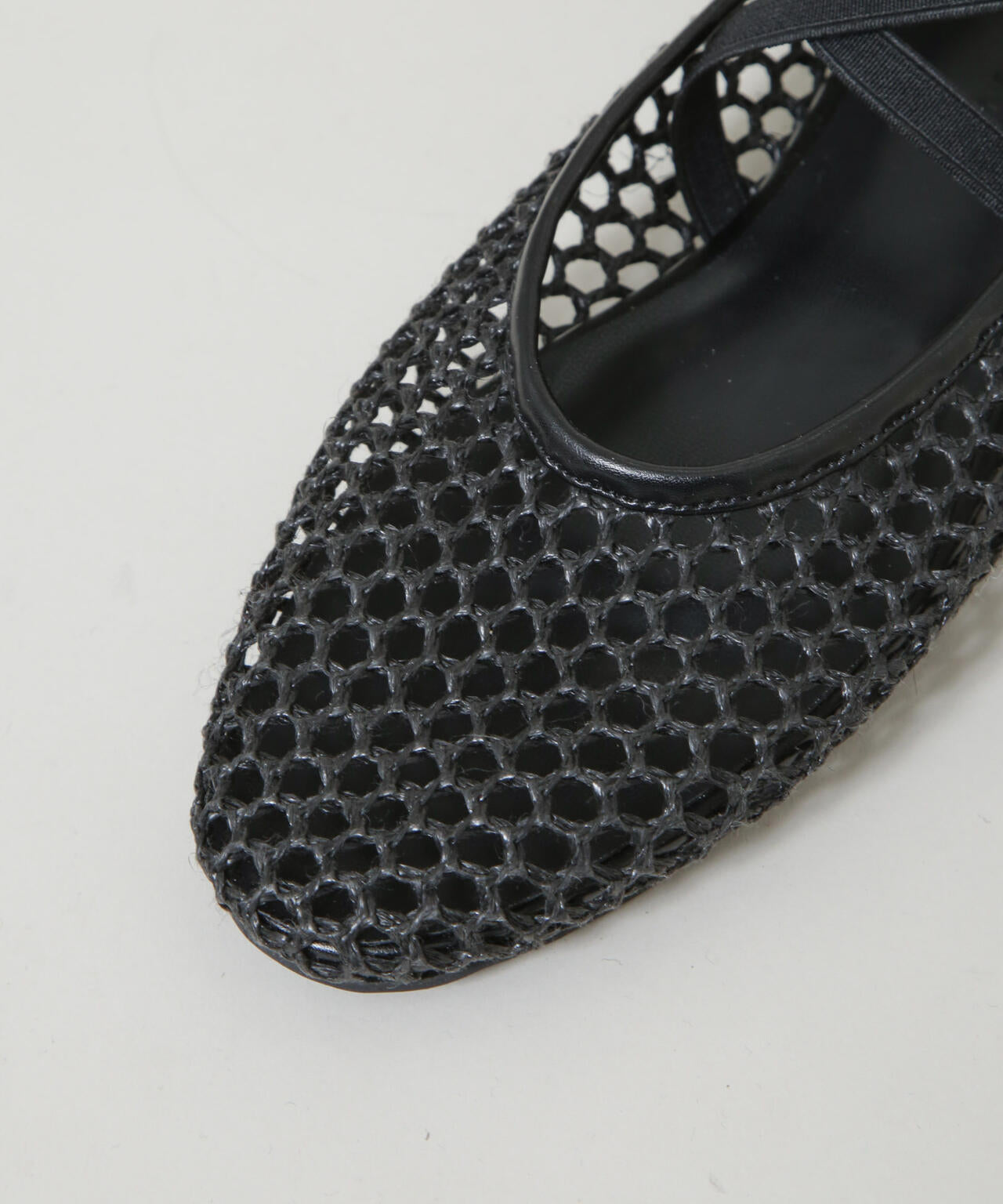 ストラップメッシュバレエシューズ 6696135300