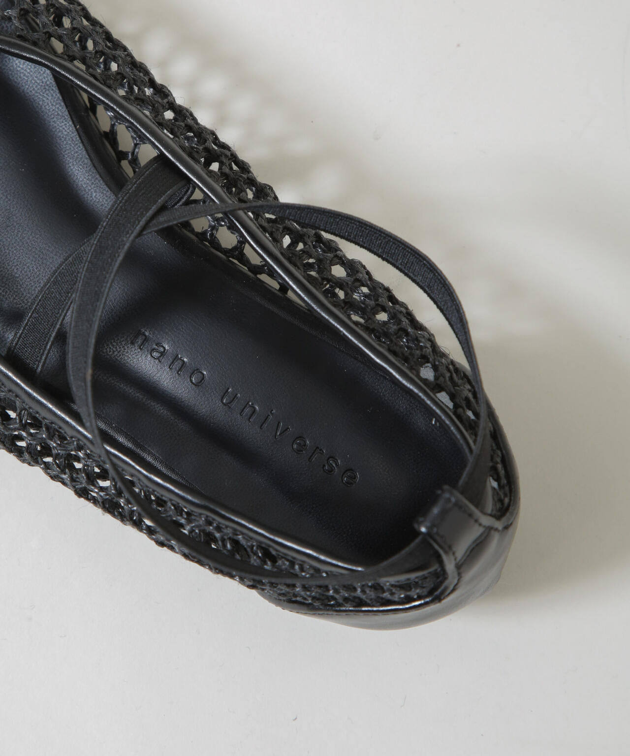 ストラップメッシュバレエシューズ 6696135300