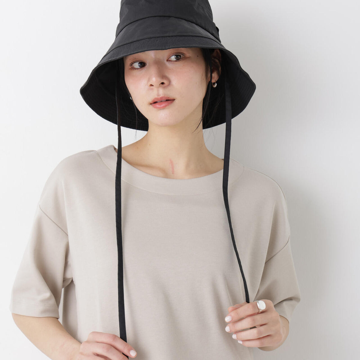 遮光 遮熱 ナイロン ハット