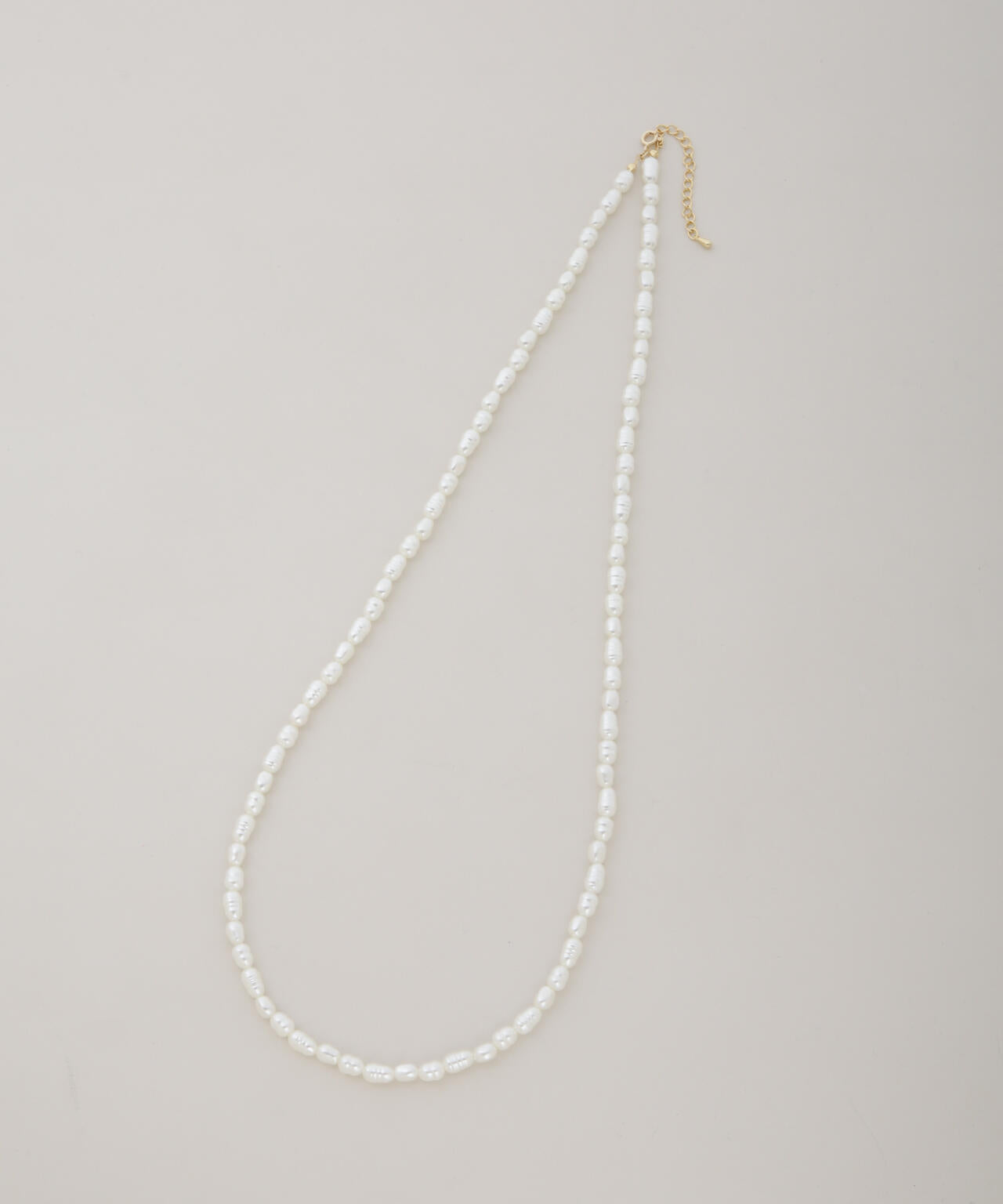 フェイクバロックパール 1連 ネックレス