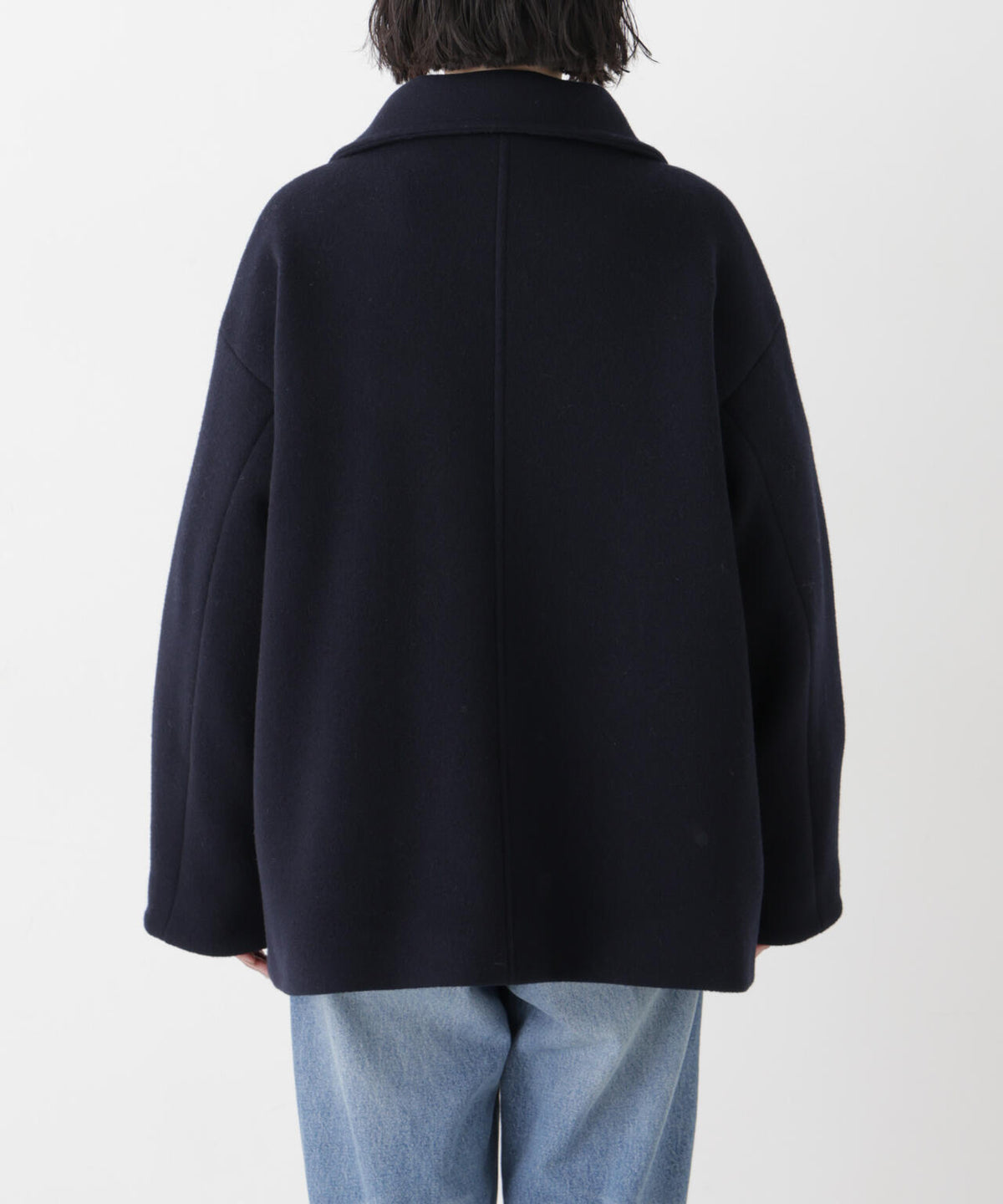 ウールパイルスタンドジップコート 6696211300