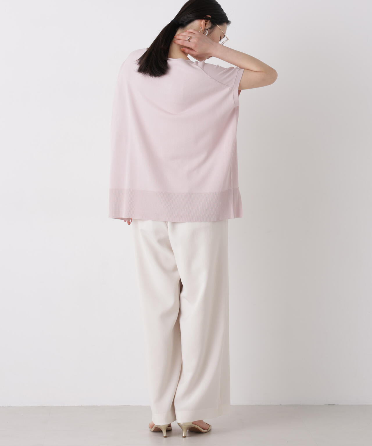 SUMMER VEIL KNIT ワイド プルオーバー