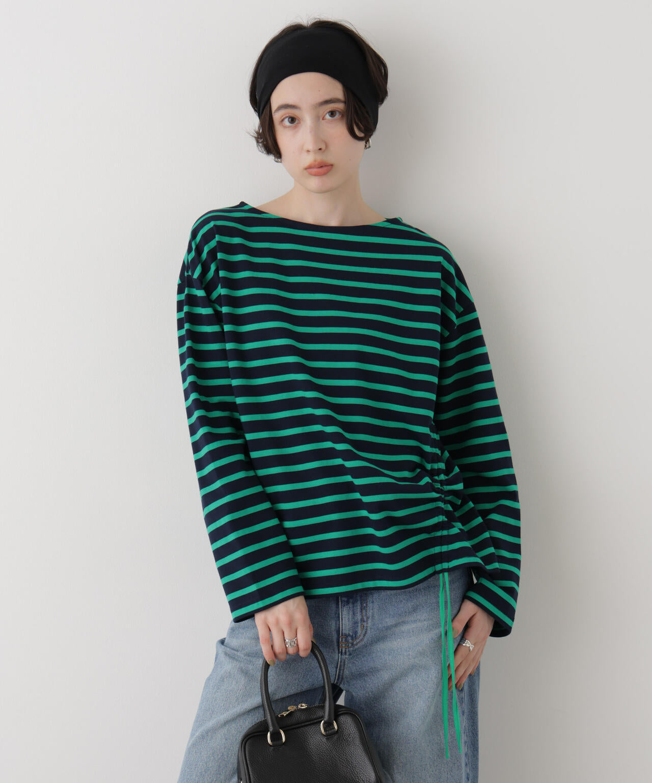ボーダー2wayカットトップス 6696223303