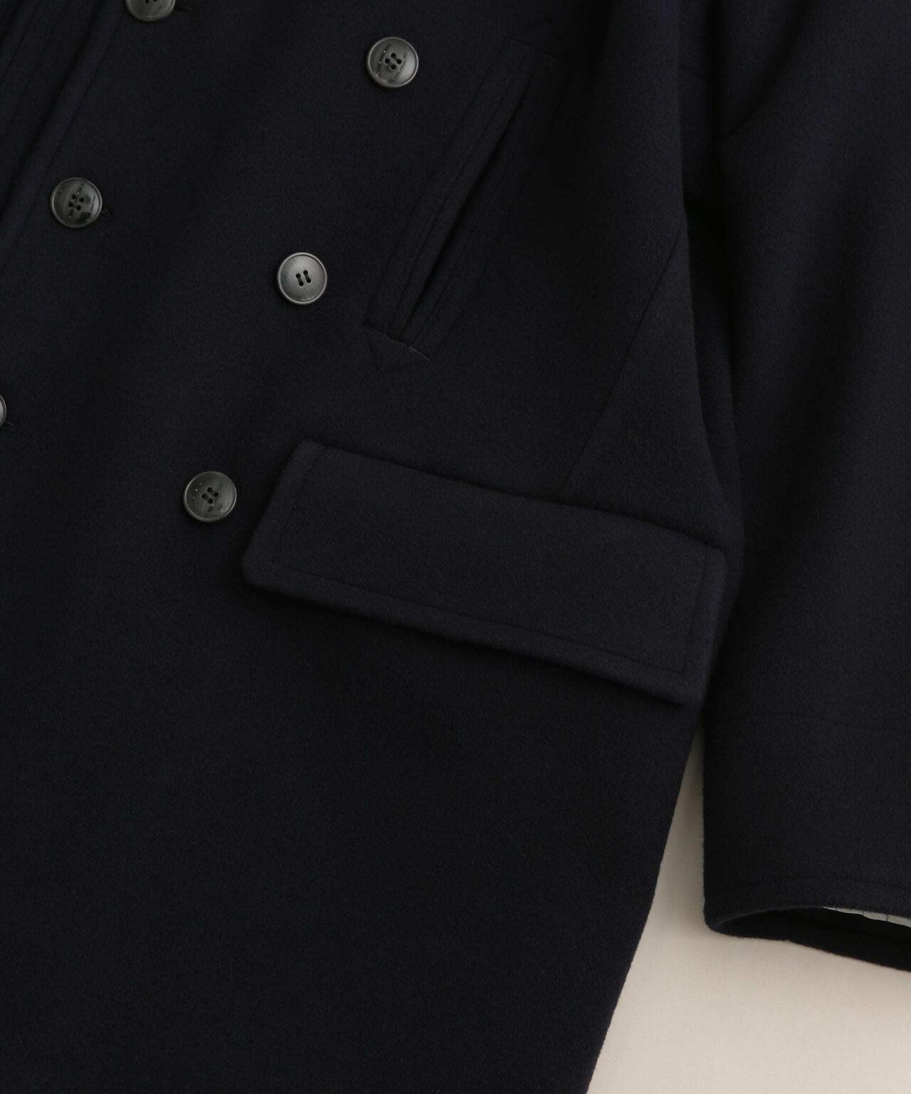 【最終売切・新品未使用】YLEVE WOOL PEA COAT size3 最終売切・新品未使用】YLEVE WOOL PEA COAT size3