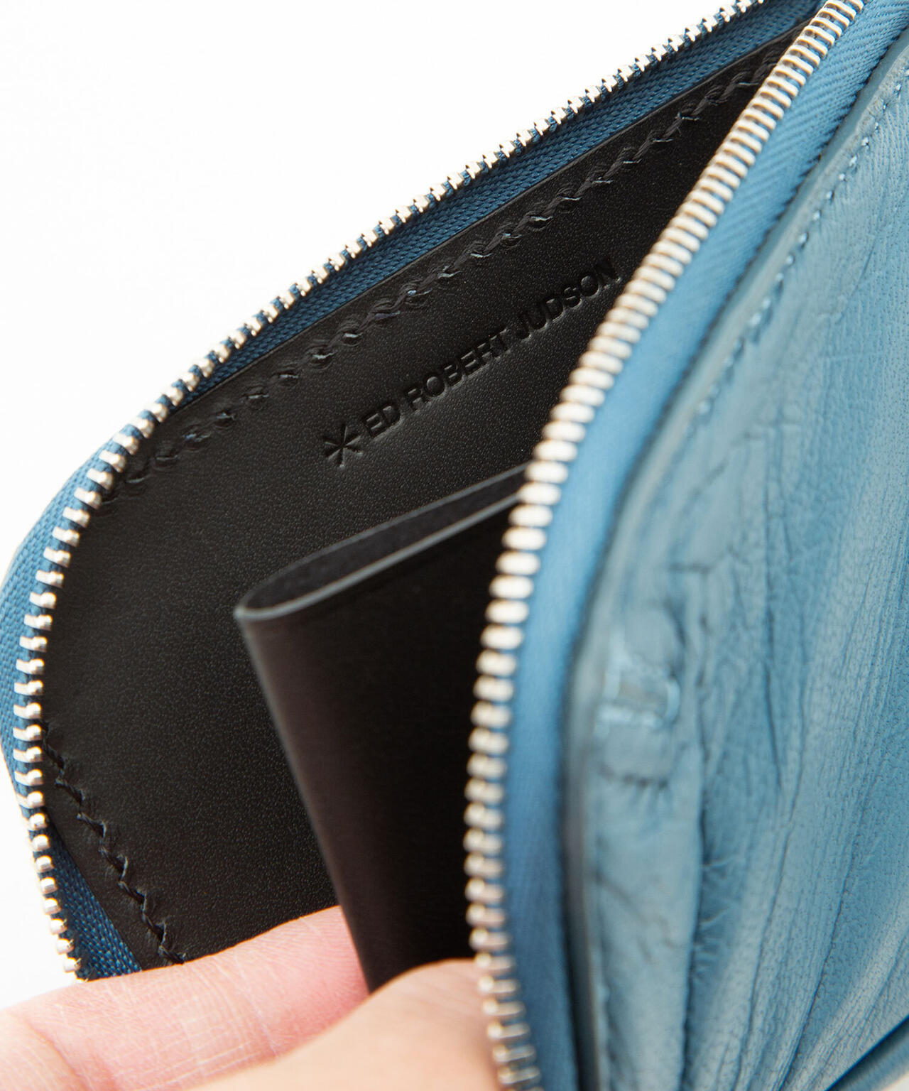 小物 ED ROBERT JUDSON DRAWSTRING L-ZIP PURSE ED ROBERT JUDSON/drawstring L-zip purse