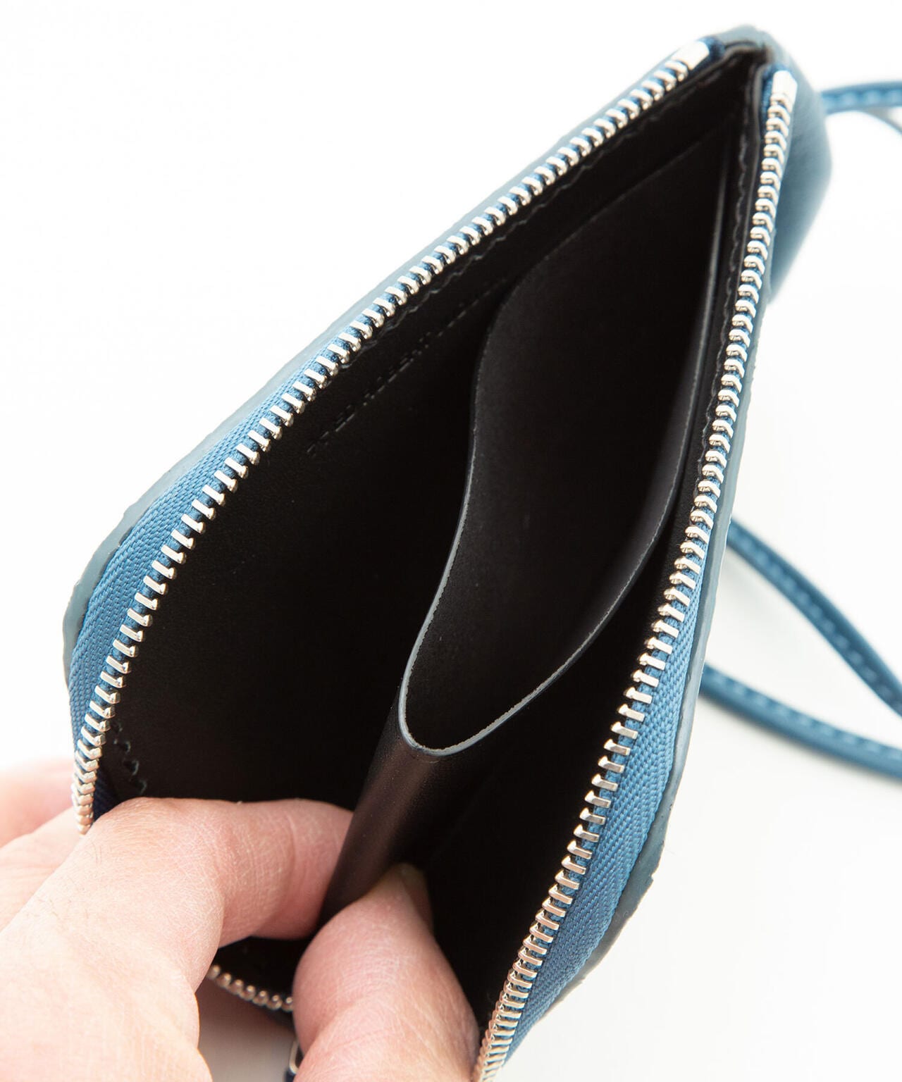 ED ROBERT JUDSON/drawstring L-zip purse