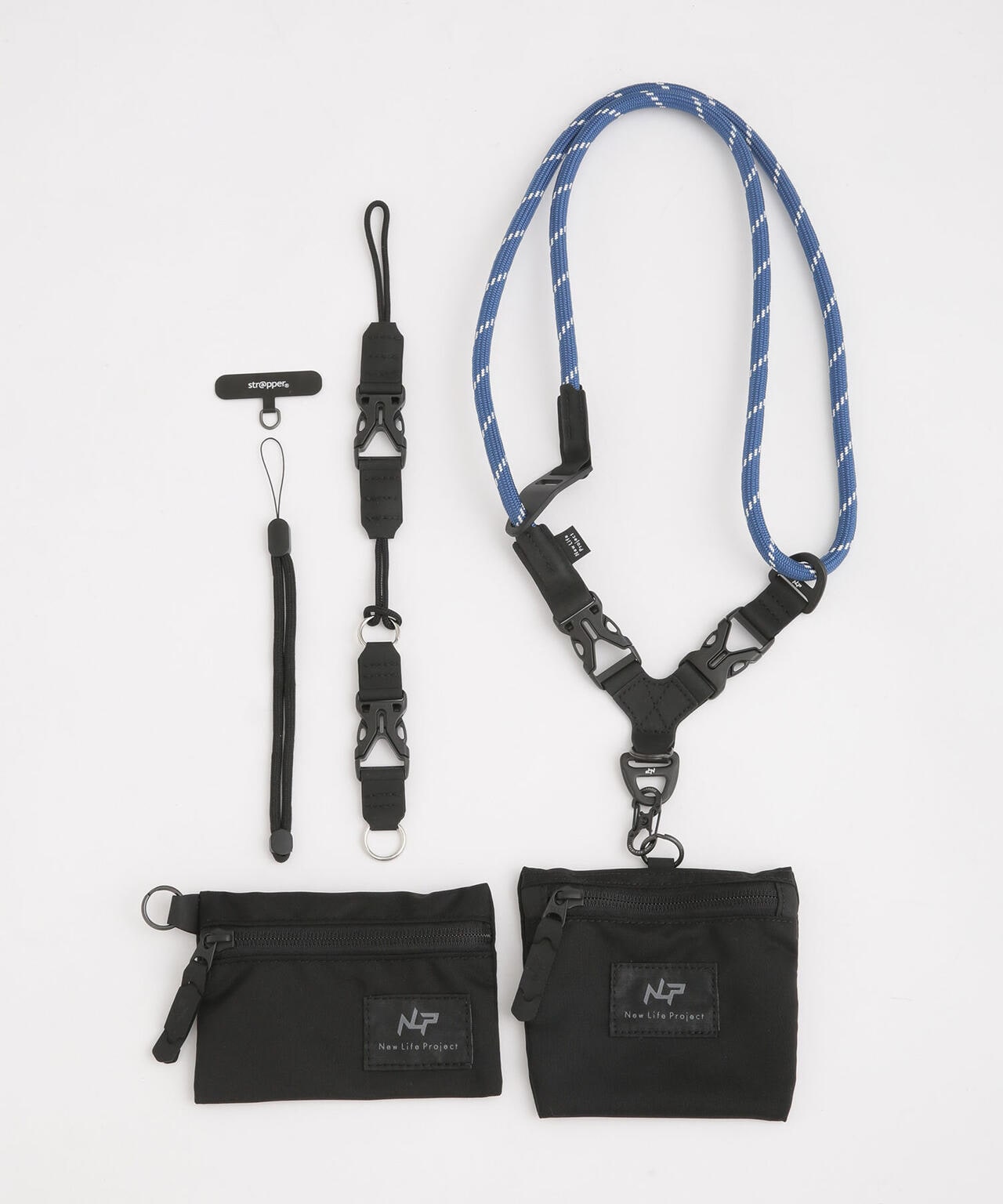 New life Project/別注MULTI STRAP WITH ZIP･ID 6703132122