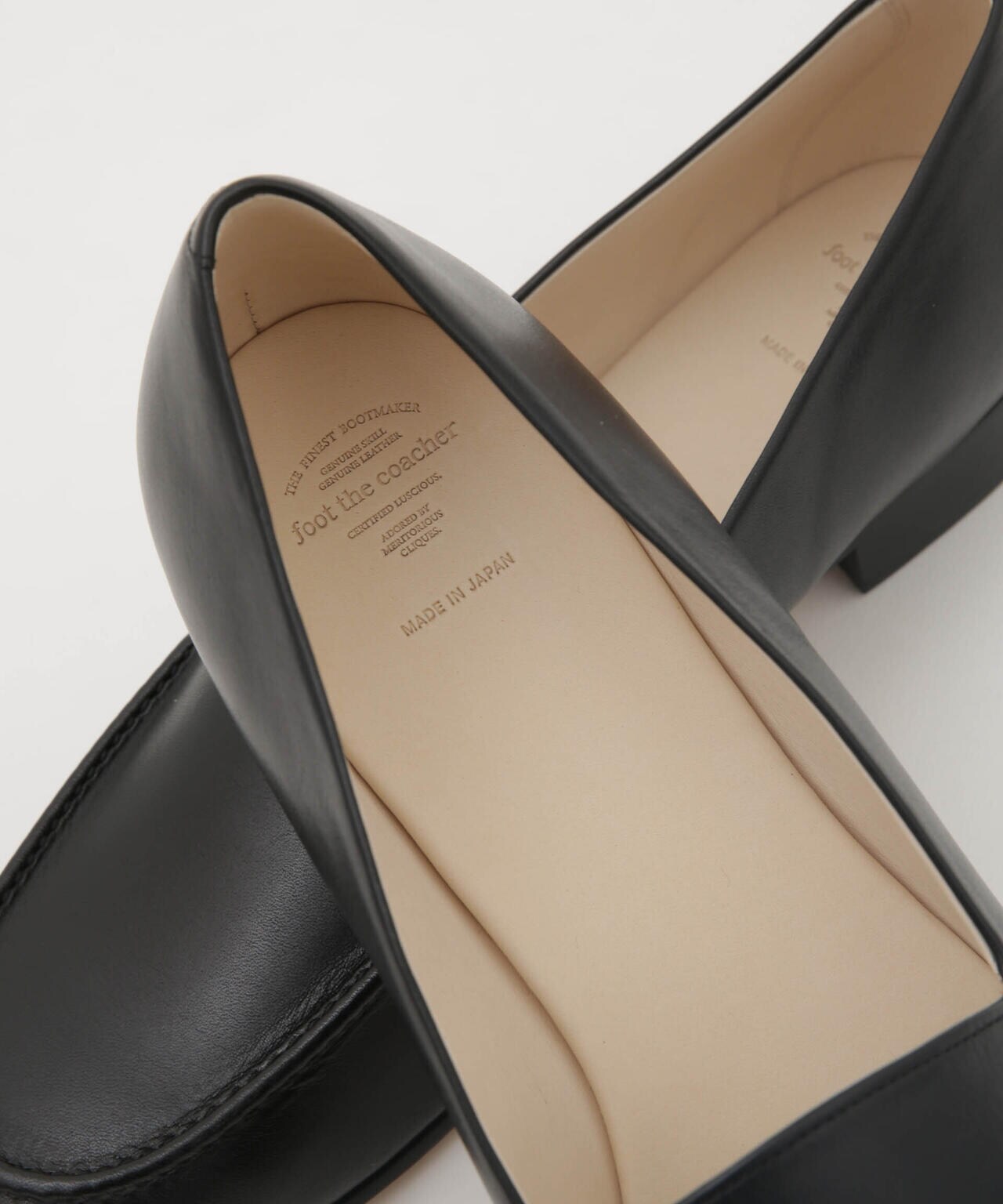 foot the coache/MINIMAL LOAFER (LEATHER SOLE) 6703133153