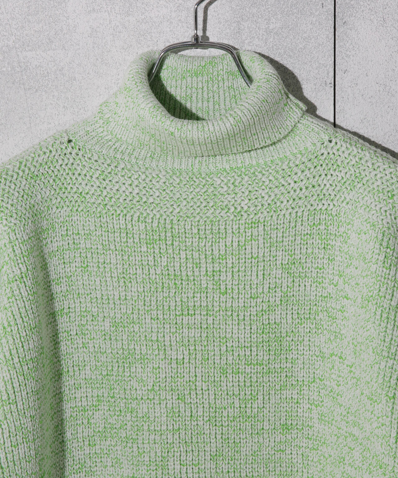 HAVER SACK/5G両畦 タートルセーター 6703222124