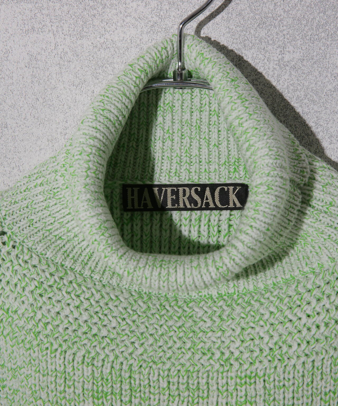 HAVER SACK/5G両畦 タートルセーター 6703222124