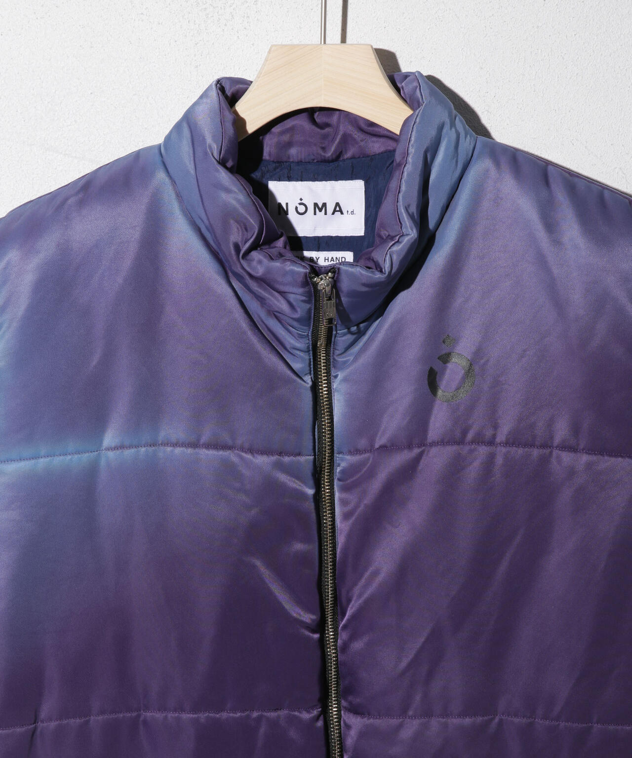 NOMA t．d．/Hand Dyed Puffer Vest