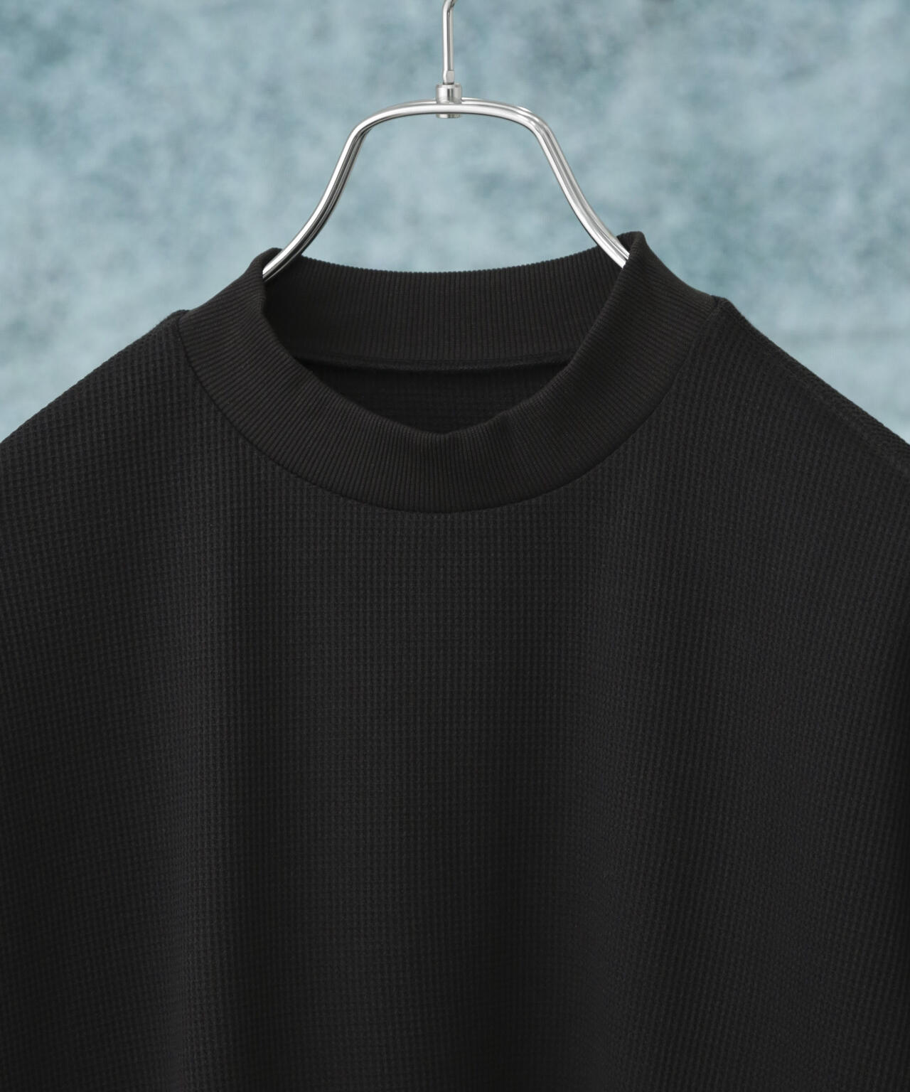 nano universe GOLF / サマールモックネック長袖シャツ