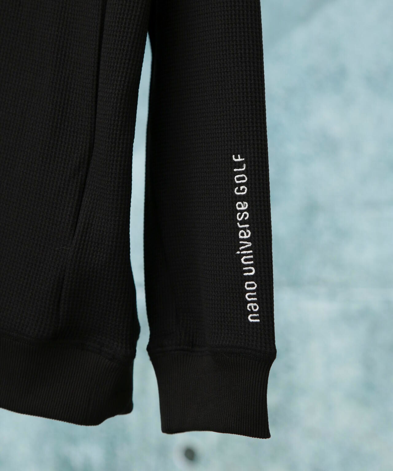 nano universe GOLF / サマールモックネック長袖シャツ