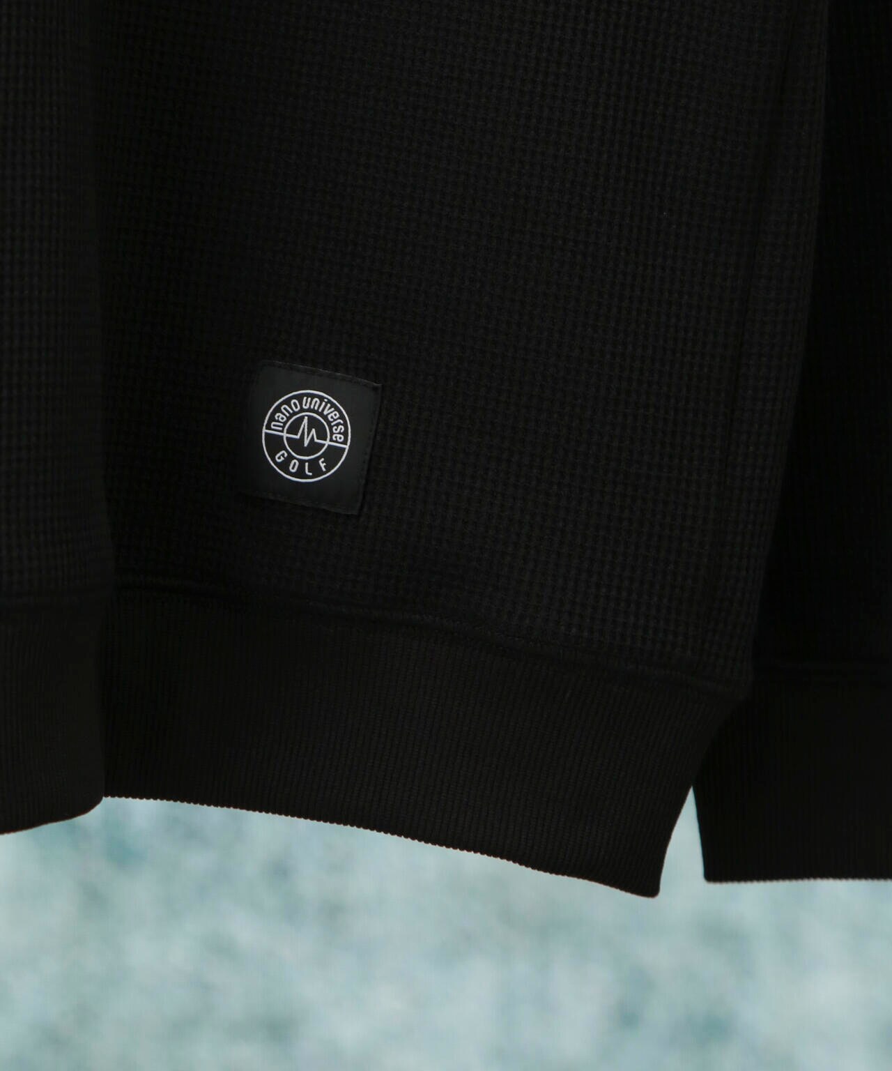 nano universe GOLF / サマールモックネック長袖シャツ