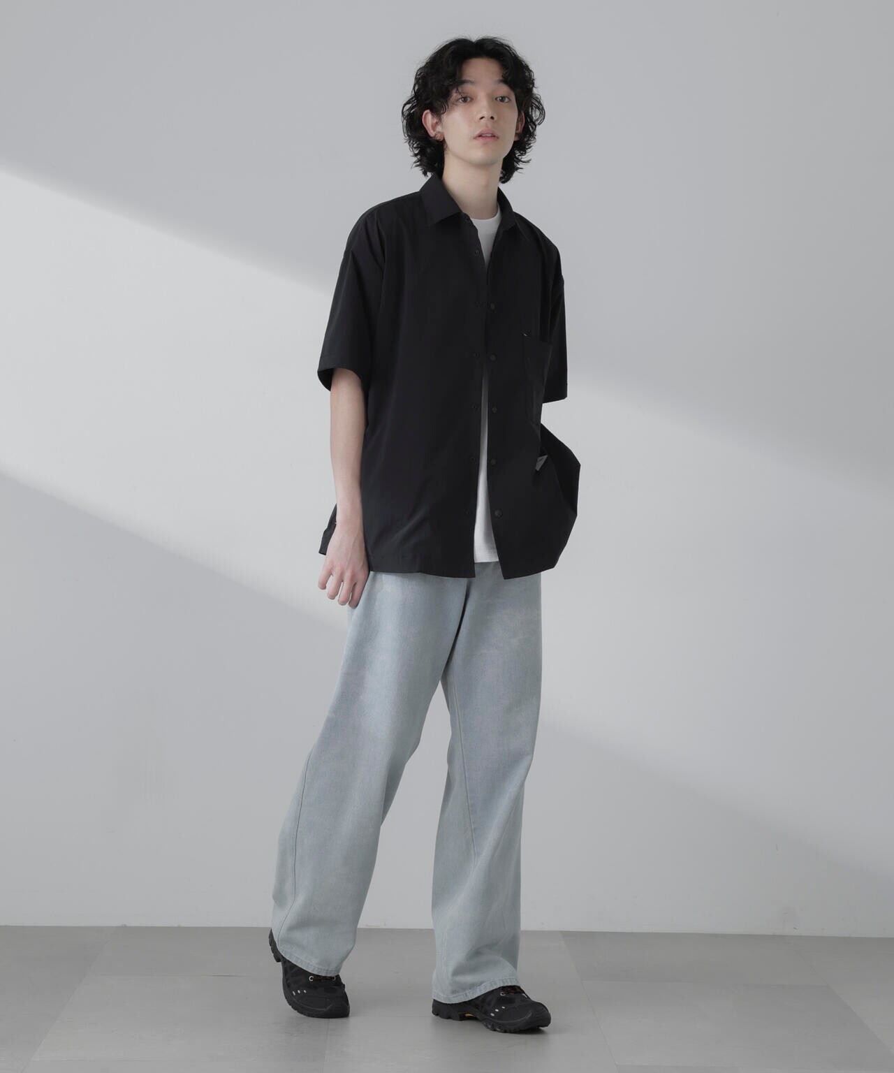 and wander/UV cut stretch SS shirt 6704121007
