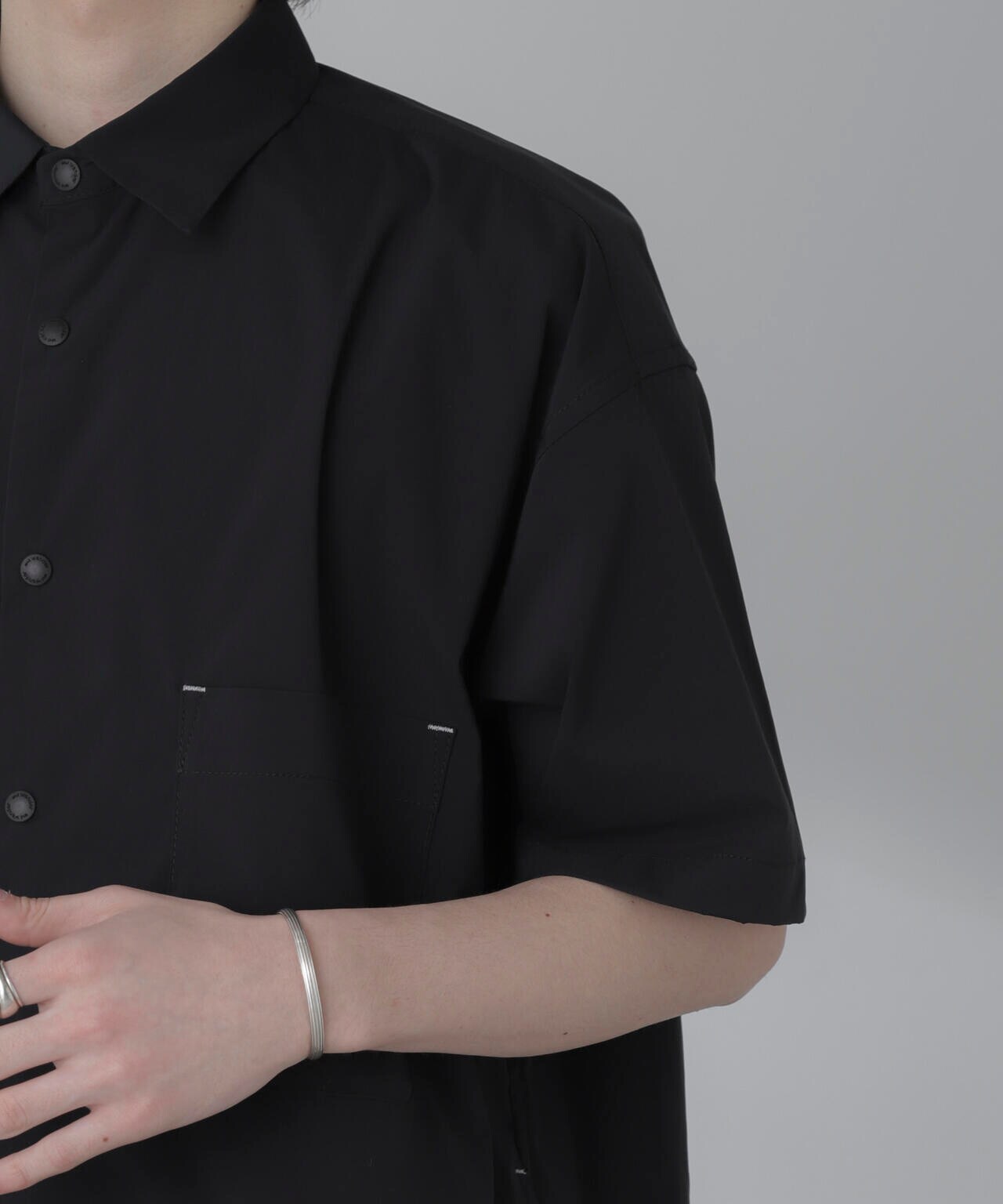 and wander/UV cut stretch SS shirt 6704121007
